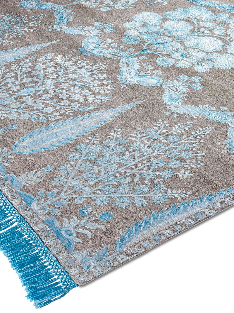 Dywan Mughal Electric Blue | Rozmiar: 274 x 365 cm