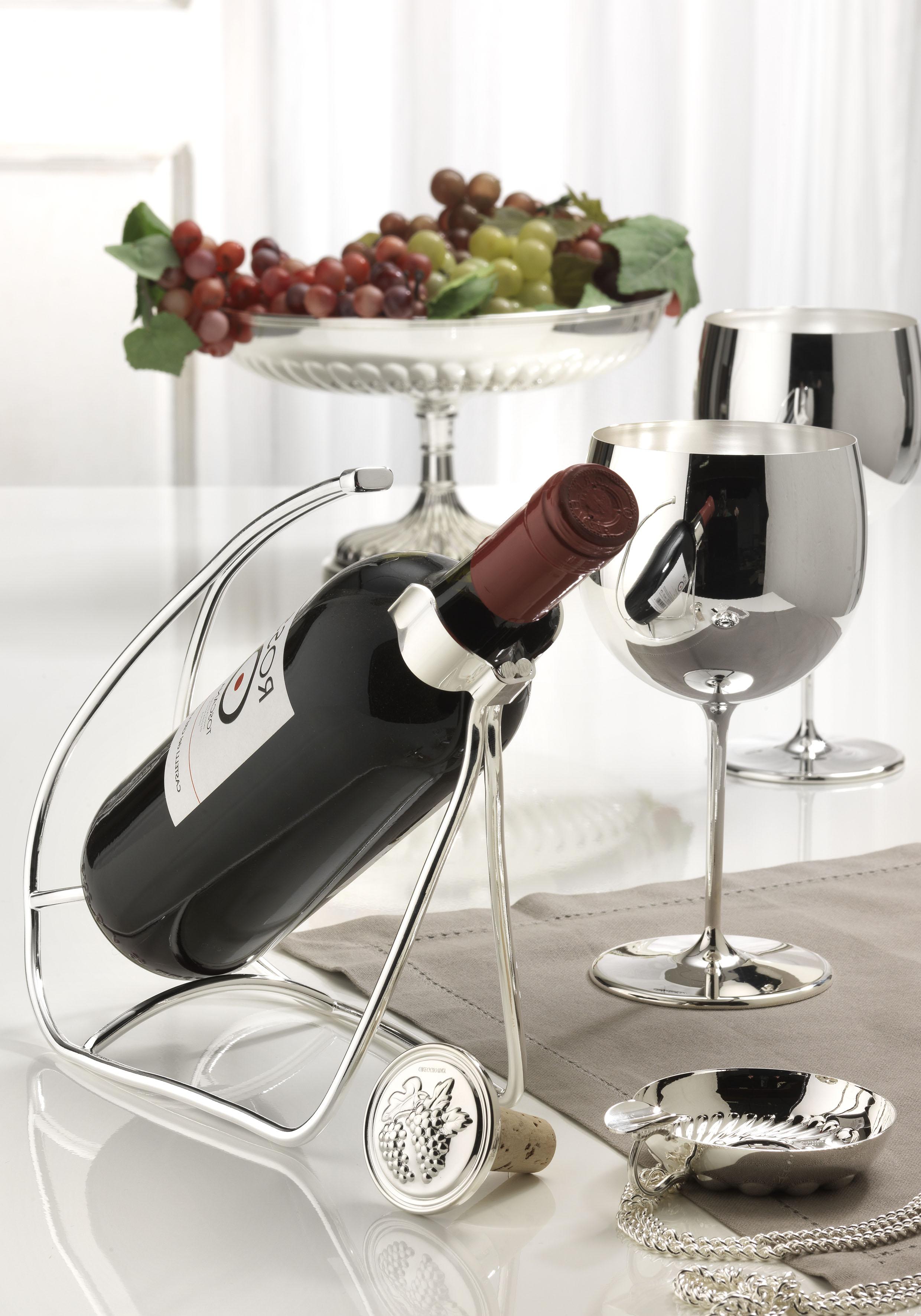 Posrebrzany zestaw do porcjowania z tacą | Konfiguracja: Carving Set - 3