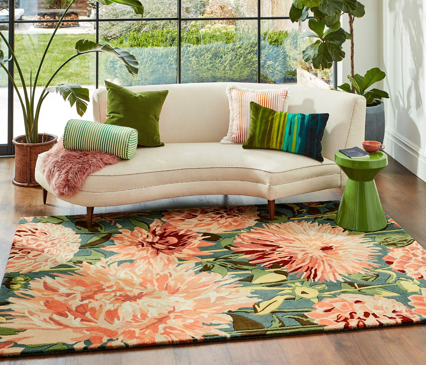 Dywan Dahlia Coral / Wilderness 142408 | Rozmiar: 140 x 200 cm