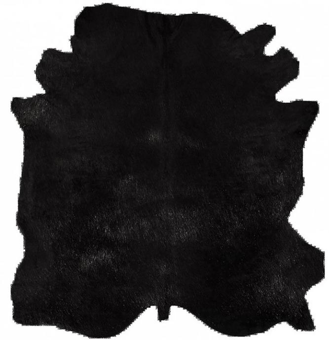 Black Naturalna Cowhide | Rozmiar: 200 x 240 cm