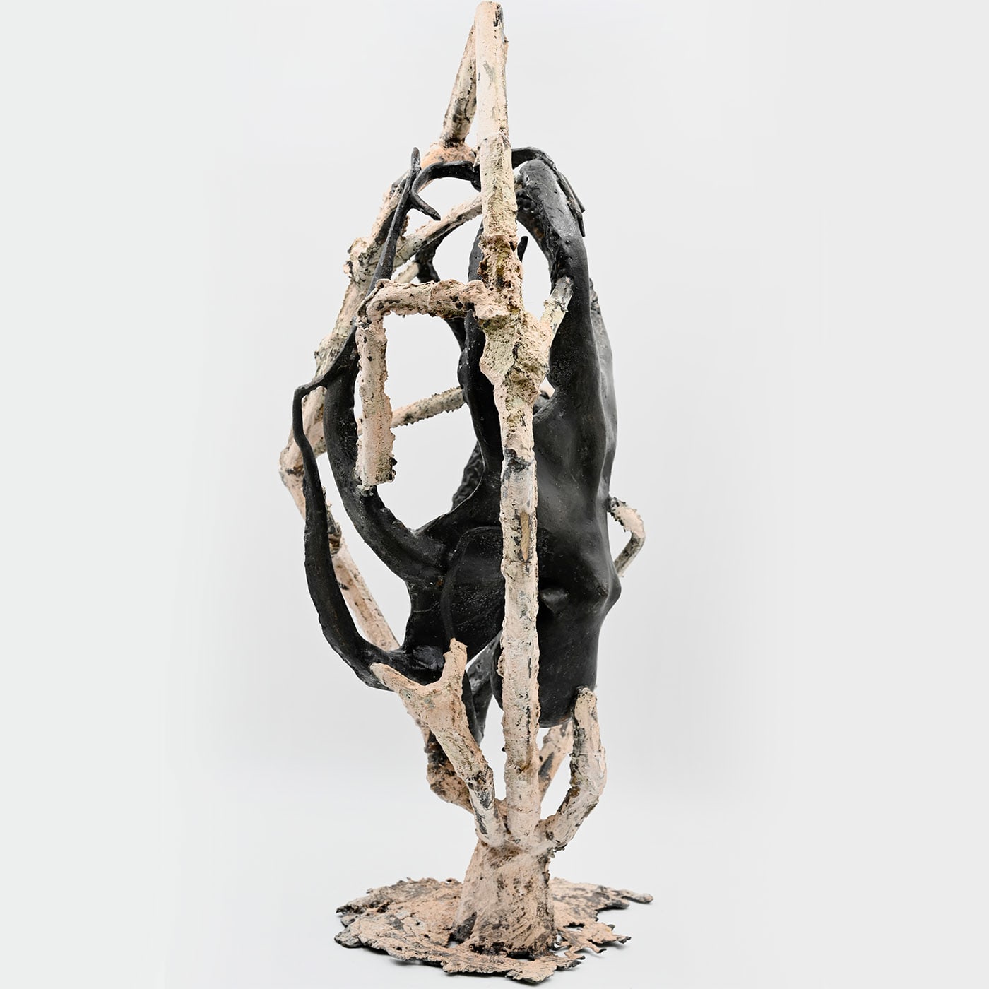 Rzeźba ośmiornicy z brązu