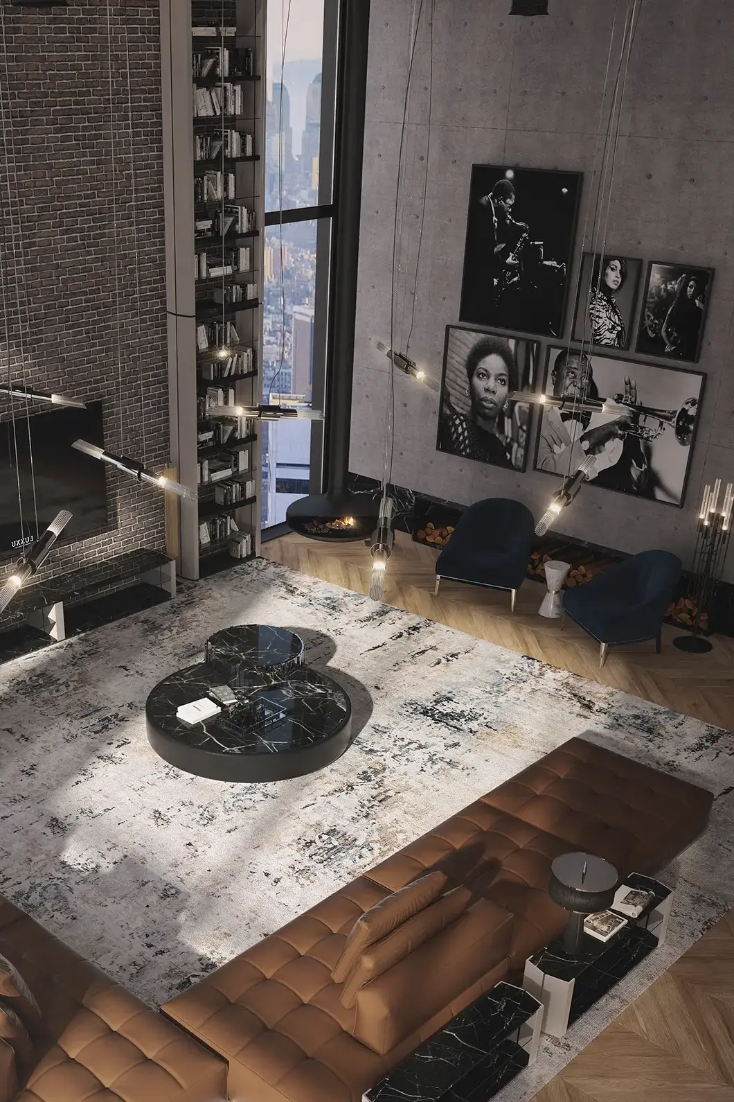 Stolik kawowy Imperial Set I - 8