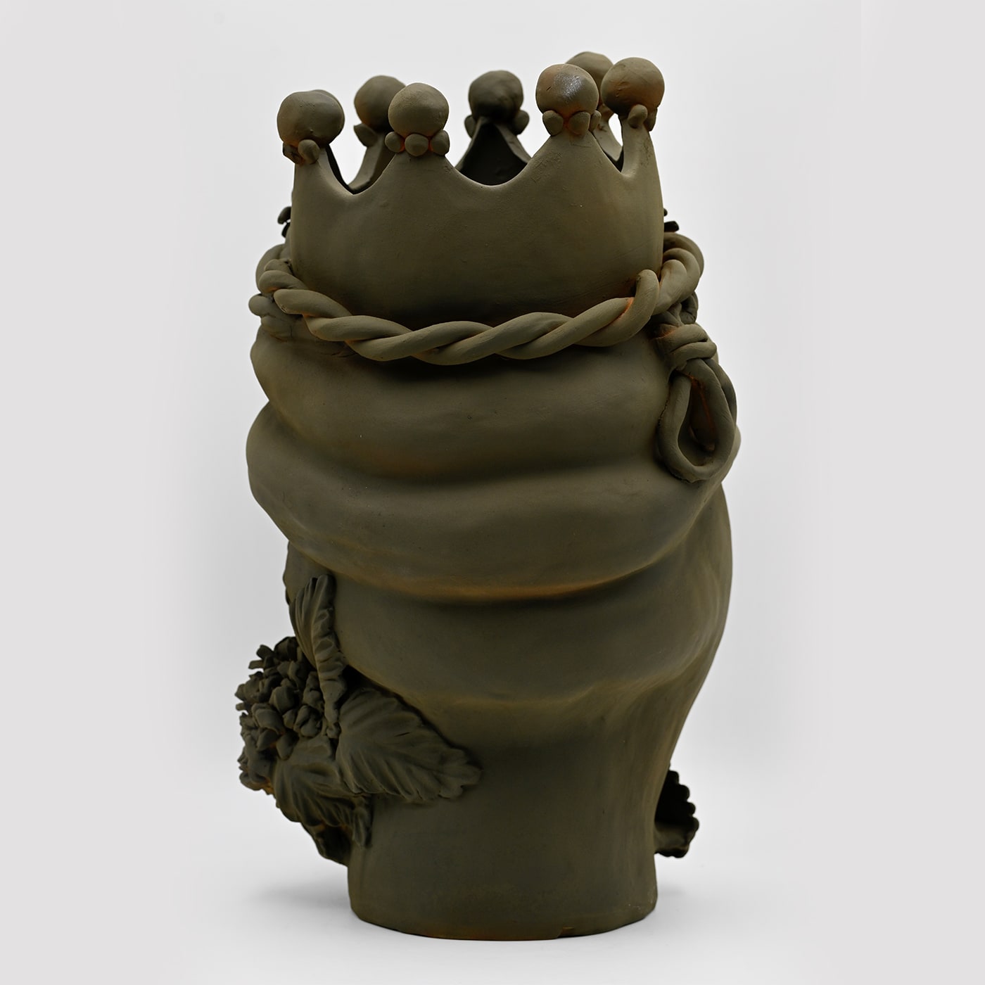 Ręcznie wykonana rzeźba Głowa Maura