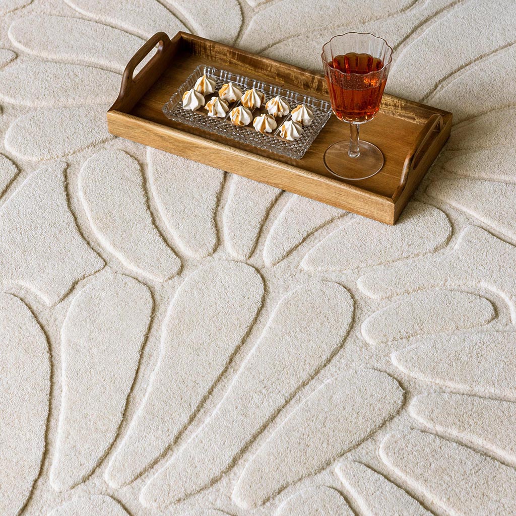 Dywan Coleby Petals Ivory Cream | Rozmiar: 250 x 350 cm
