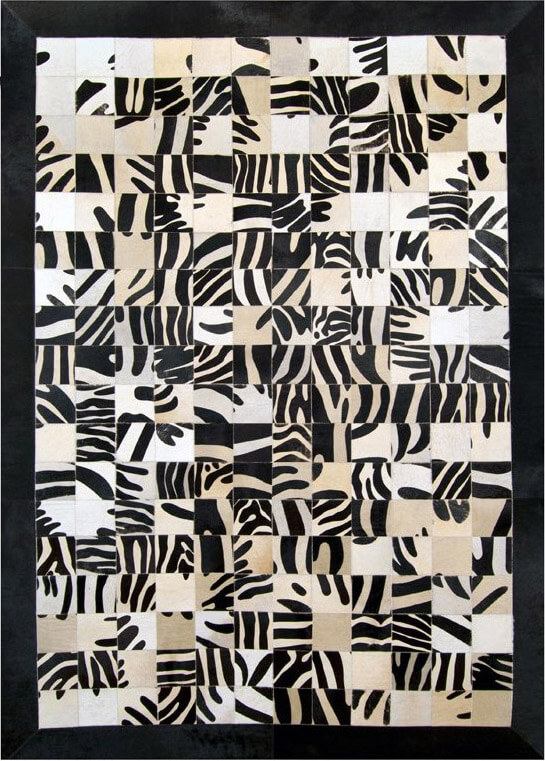 Dywan Mosaic Zebra | Rozmiar: 250 x 280 cm