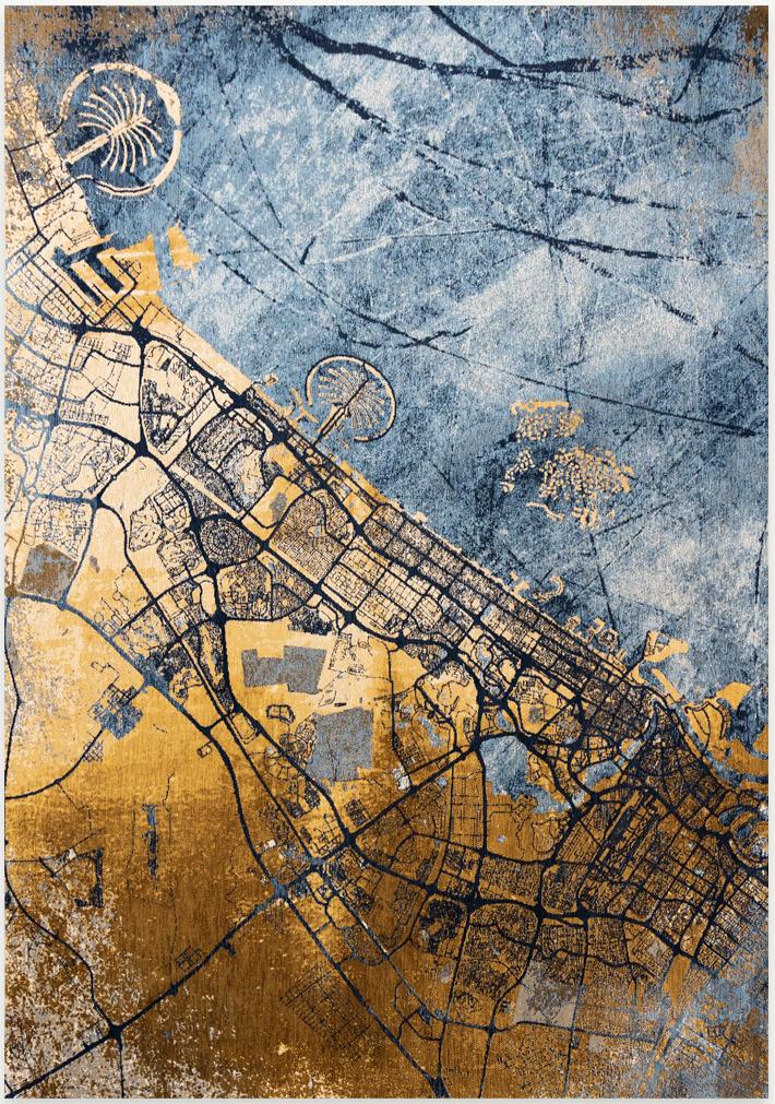 Dywan Gold Sea 9698 | Rozmiar: 280 x 390 cm