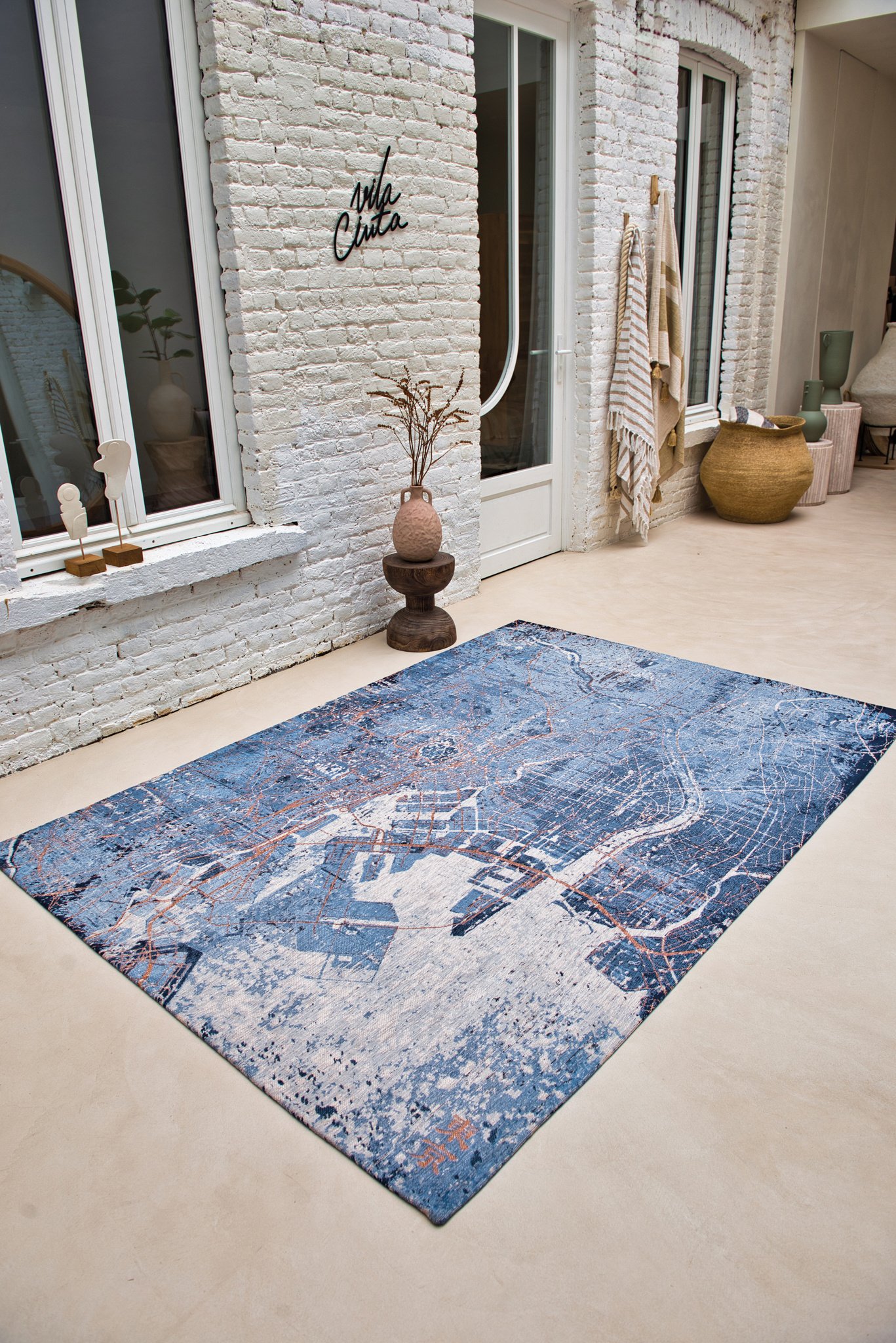 Dywan Conductive Blue 9314 | Rozmiar: 140 x 200 cm