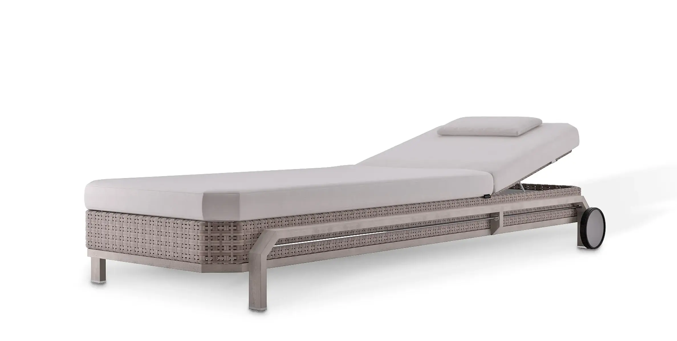 Drewniany leżak ogrodowy Heritage