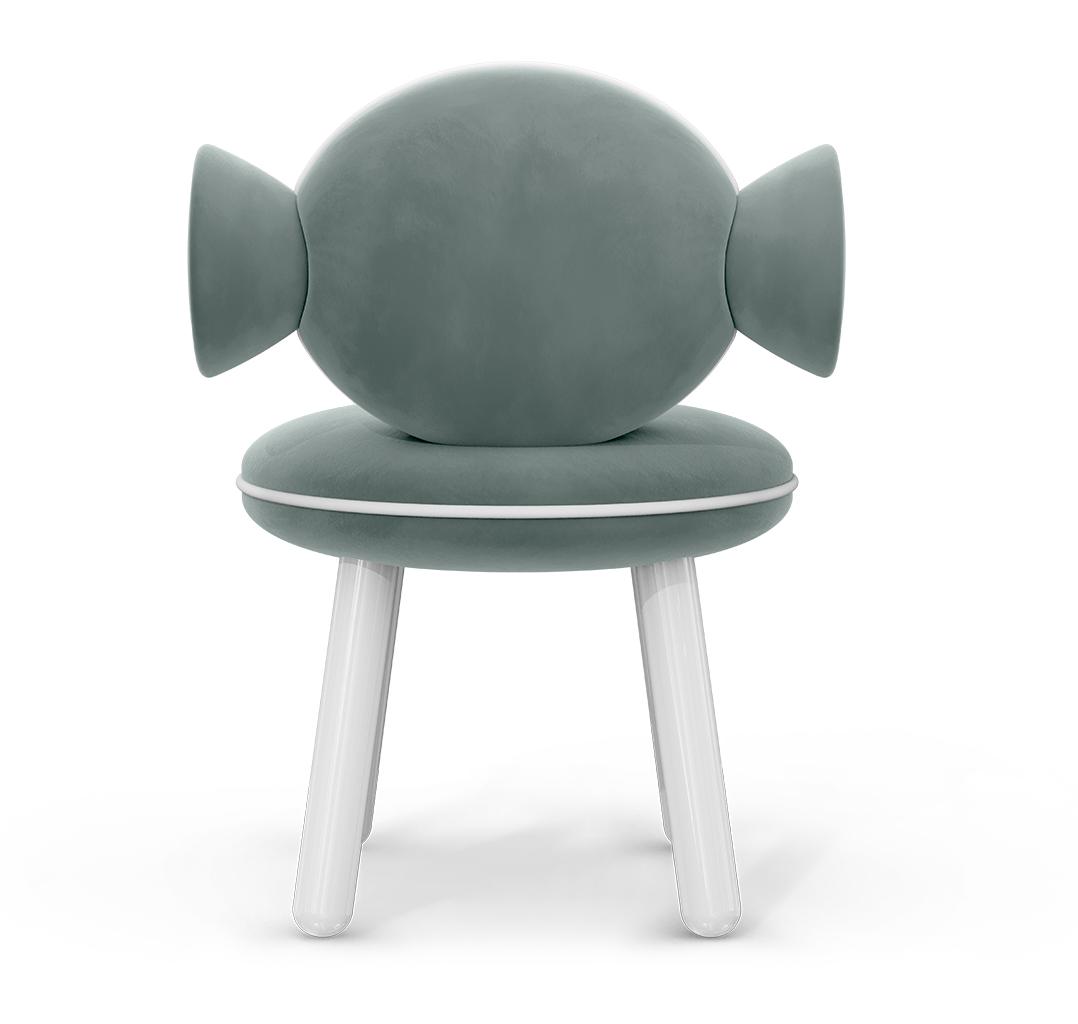 Niebieski puf Lollipop