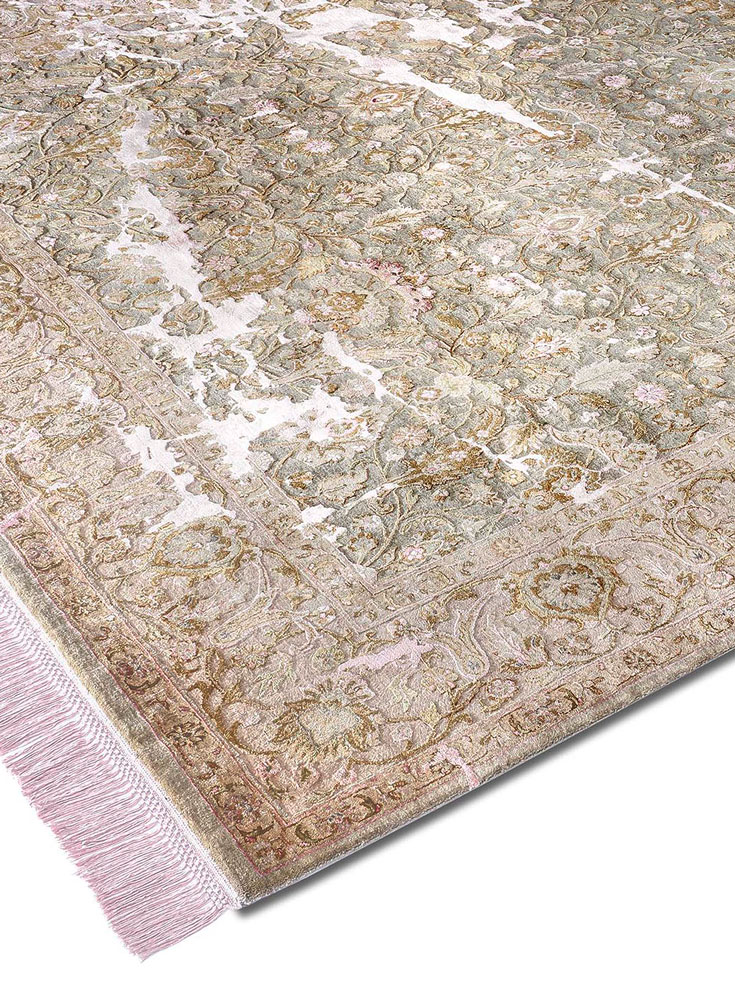 Dywan Cracks No. 41 Soft Pink | Rozmiar: 274 x 365 cm