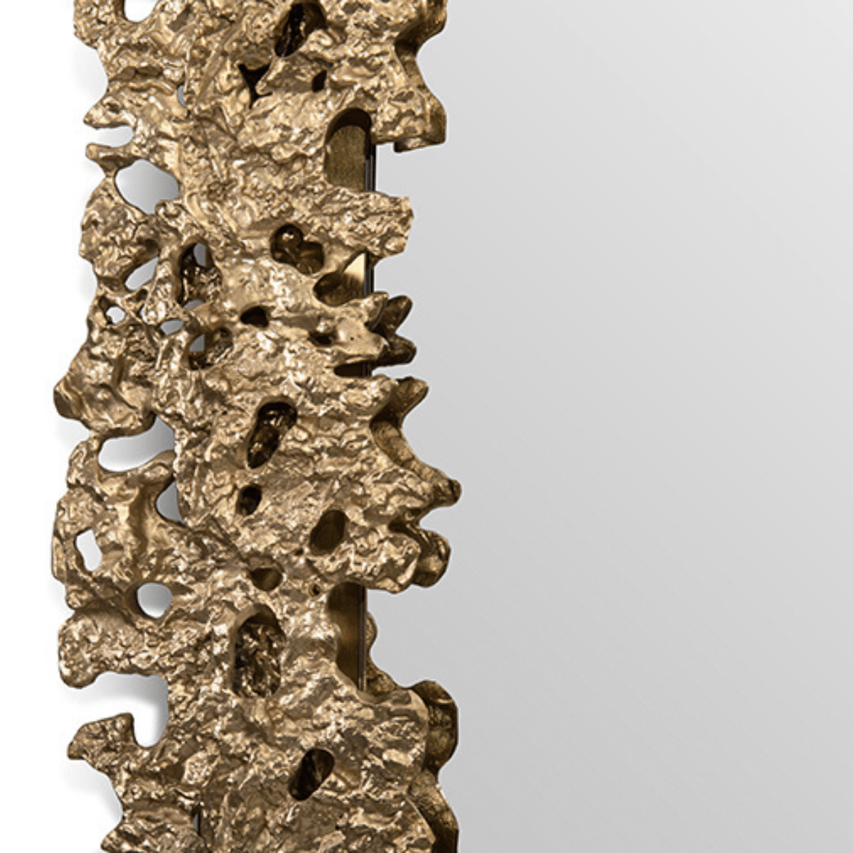 Lustro ścienne prostokątne Volcano Flow