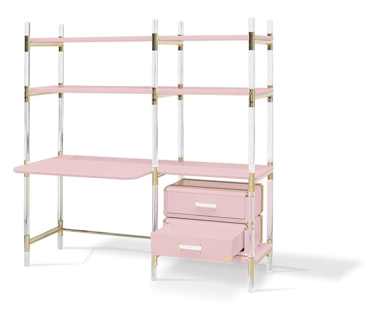 Różowa biblioteczka Jigsaw Puzzle