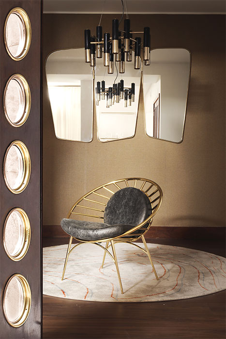 Lustro ścienne Verve - 3