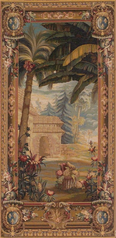 Gobelin The Pineapple Harvest Pagoda Door