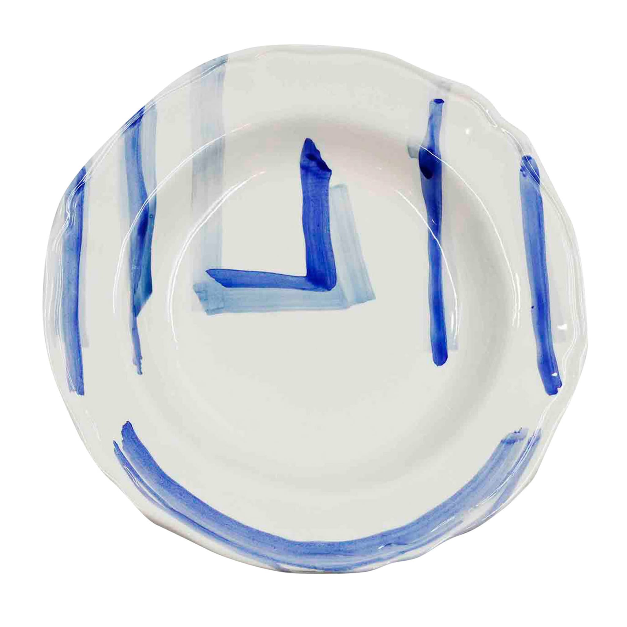 Ręcznie robiony talerz ceramiczny