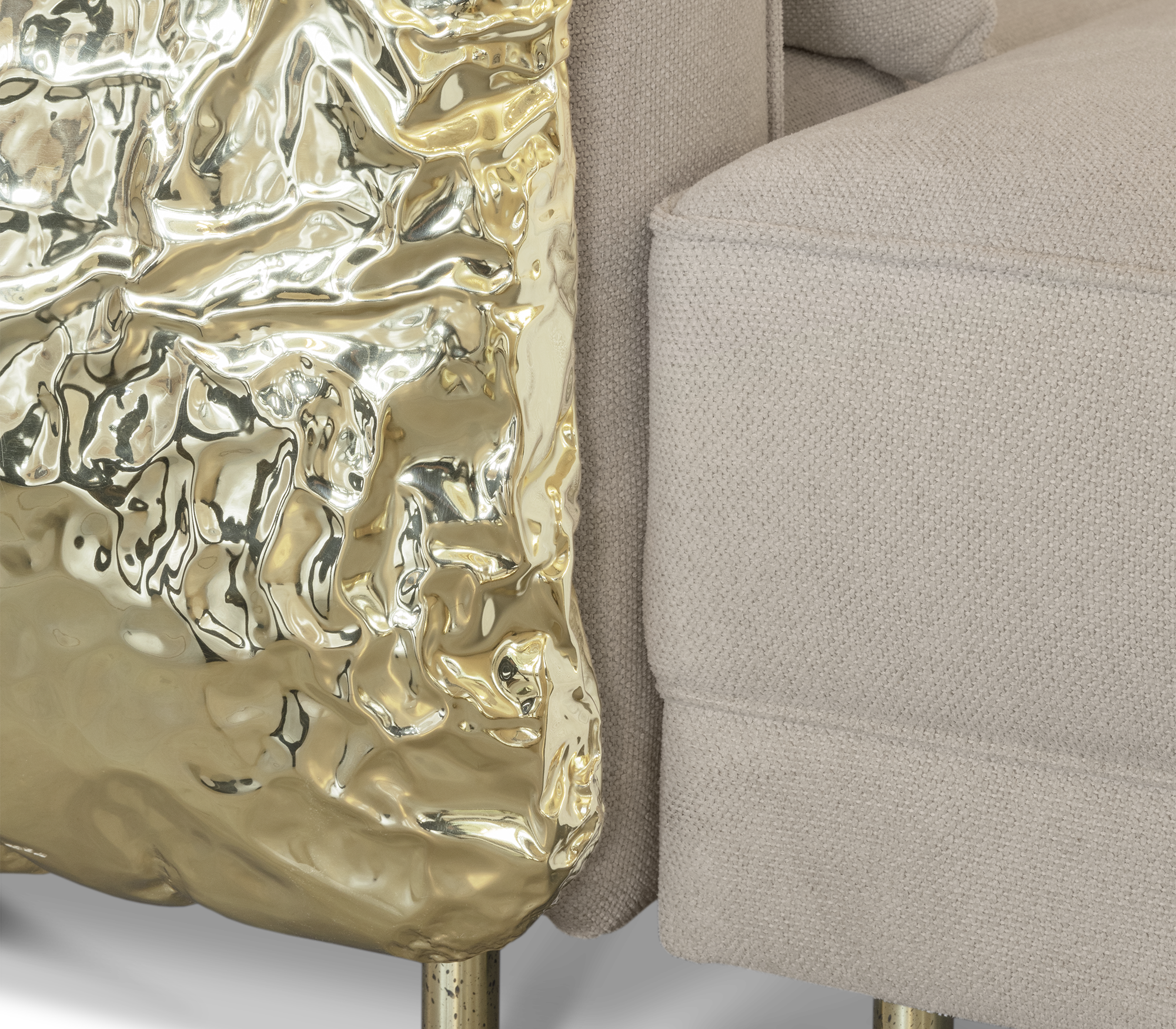 Kremowa modułowa sofa Imperia