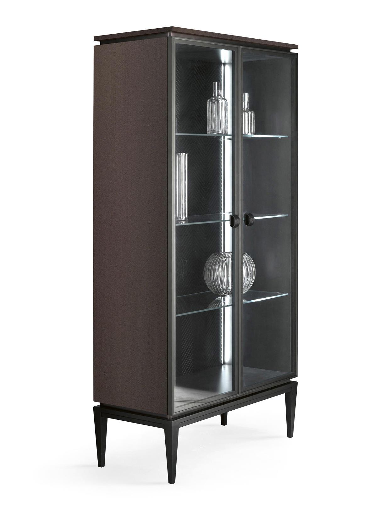 Witryna gablotowa ze szkła