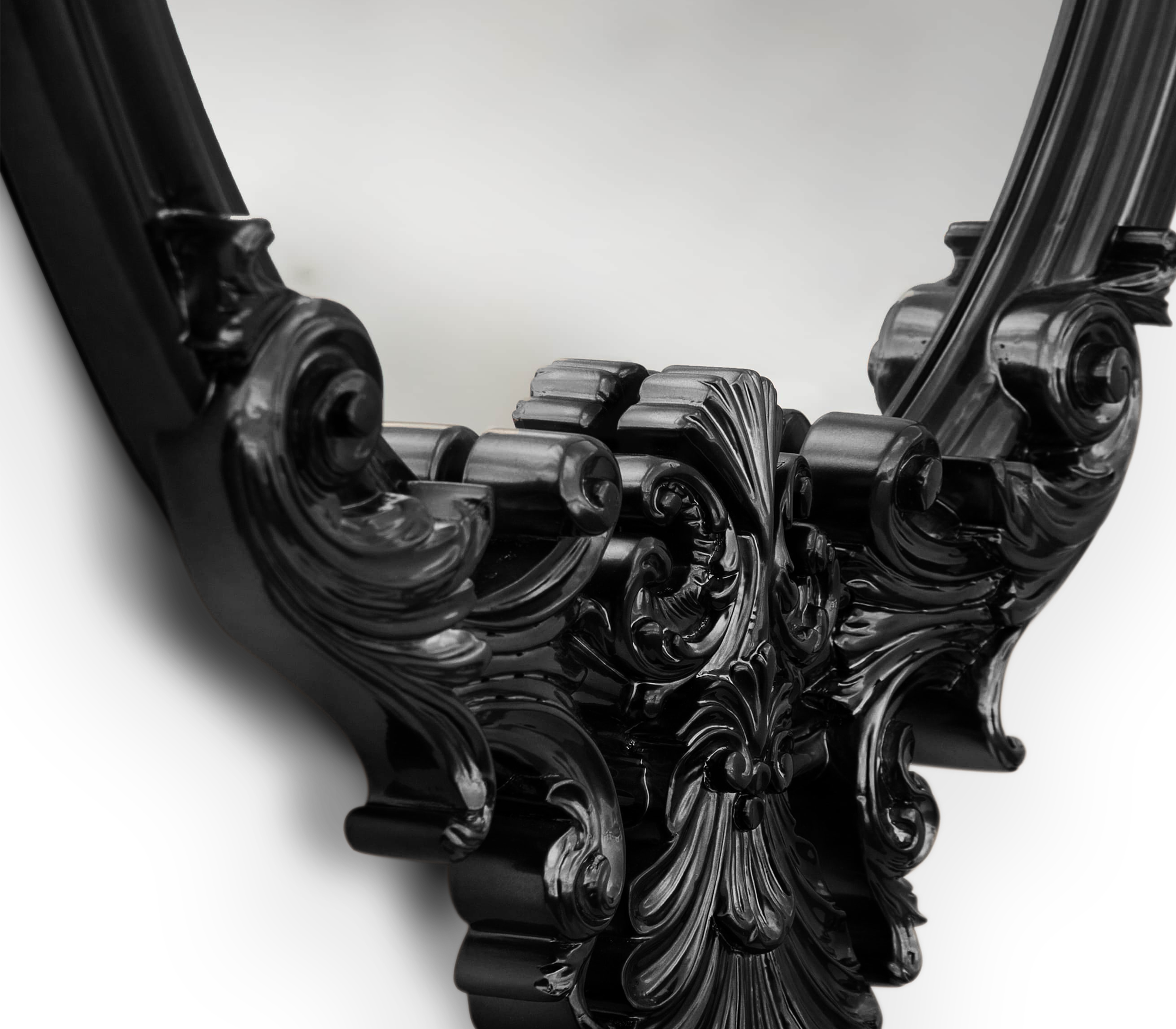 Lustro ścienne Antoinette Czarne