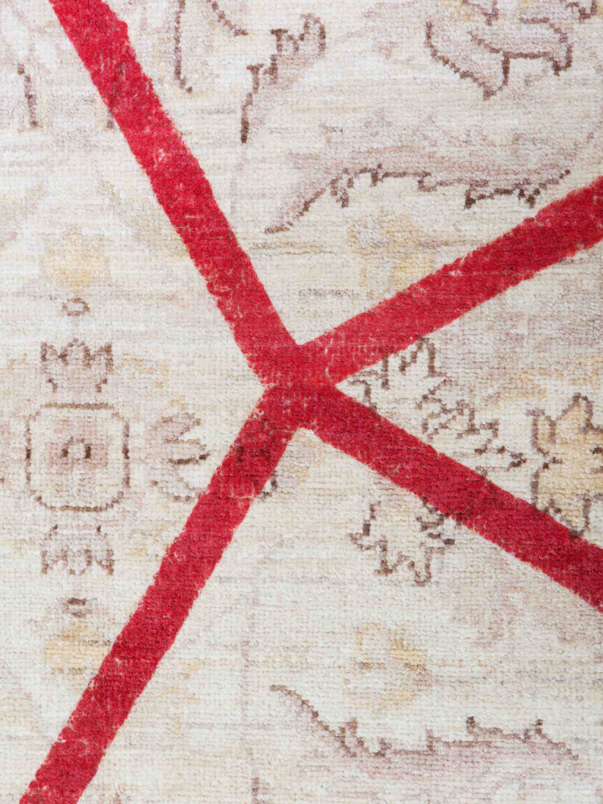 Dywan Double Layer Red