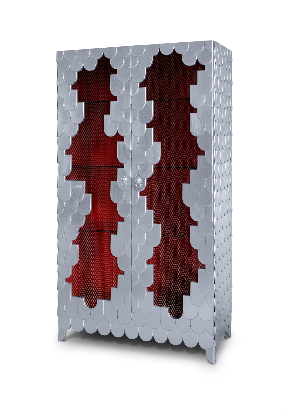 Czerwona szafka Porto