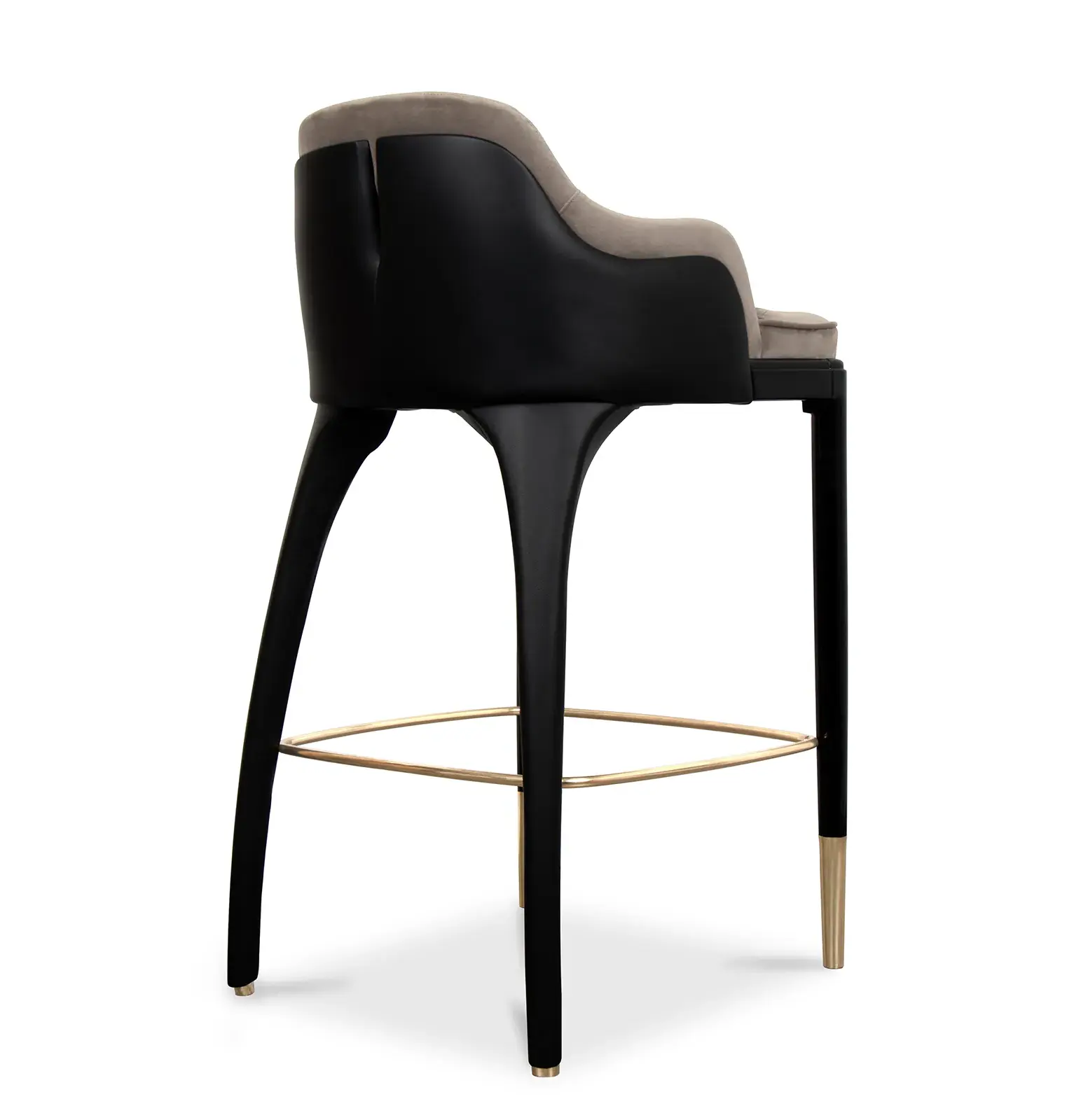 Stołek barowy Regal z oparciem