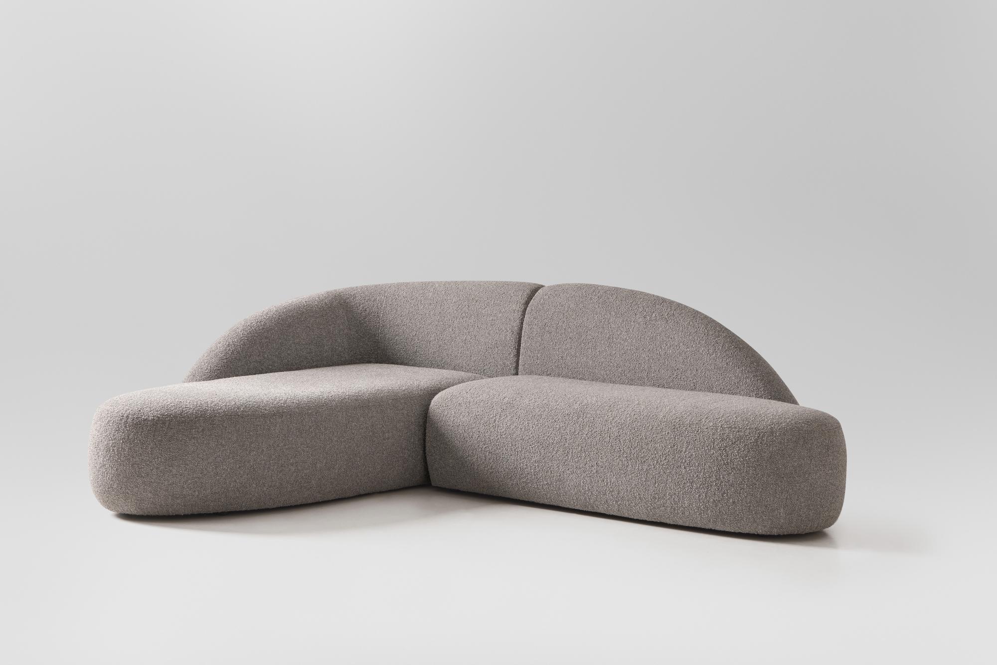 Szara sofa Beluga