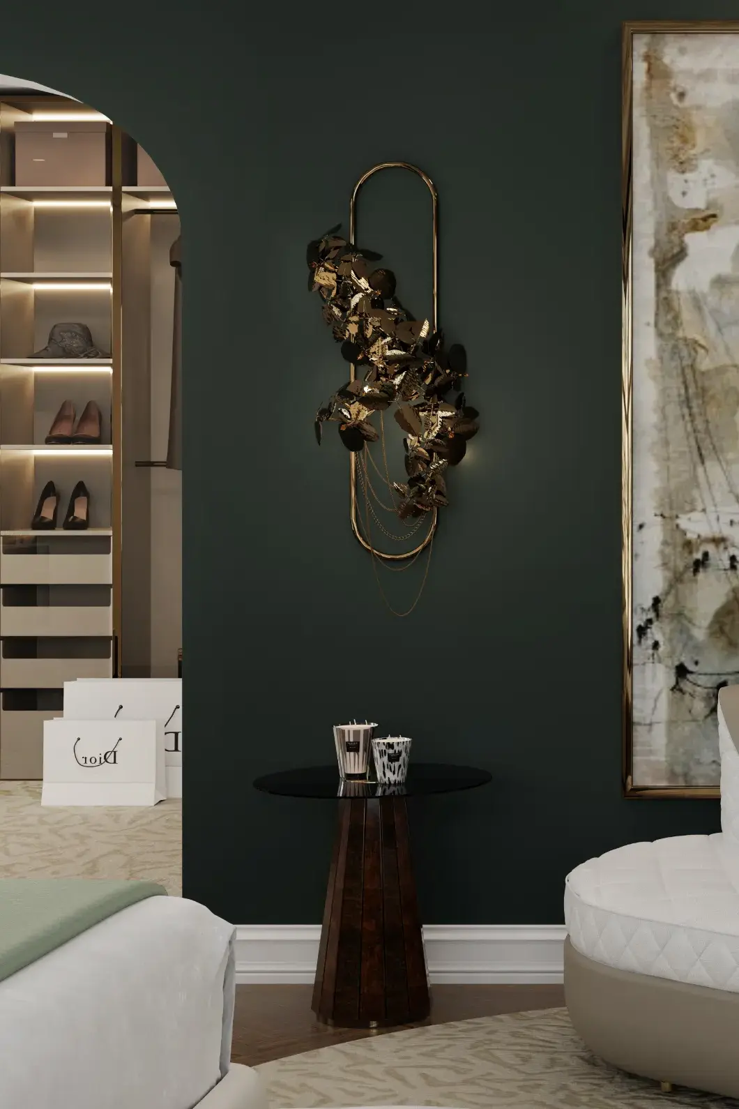 Stolik boczny Radiance II brązowy - 2