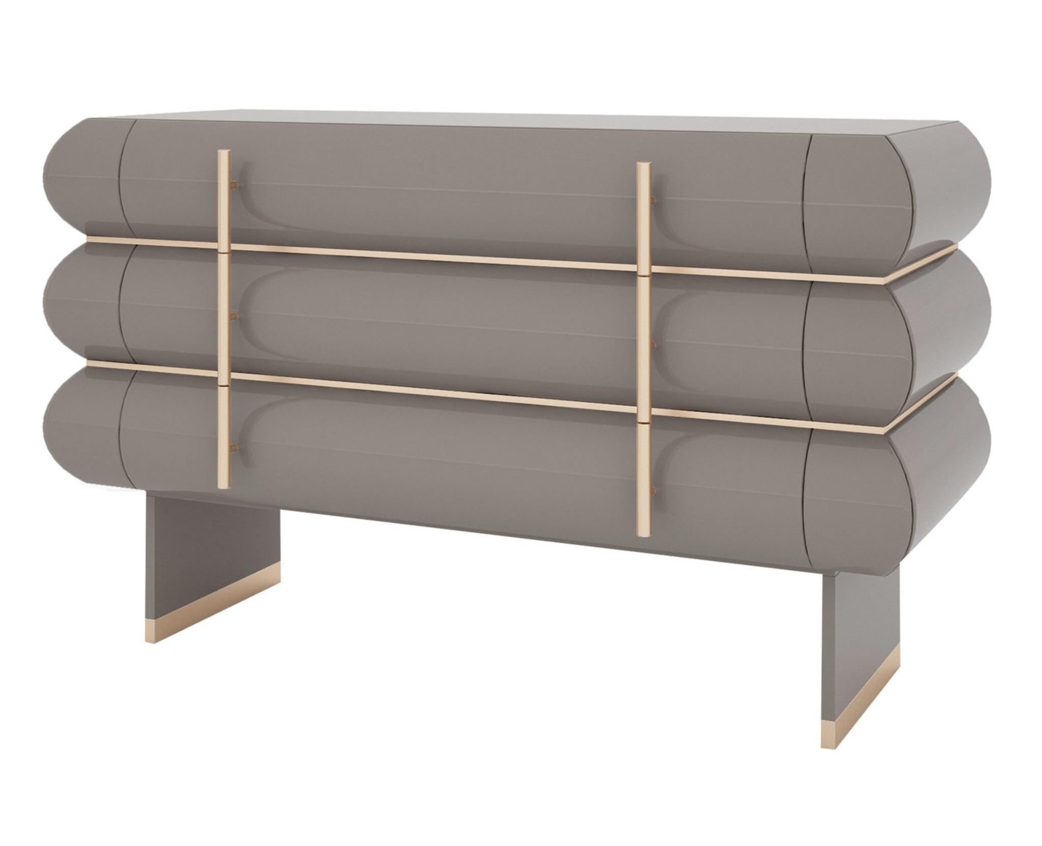 Komoda Empire luksusowa rzemieślnicza