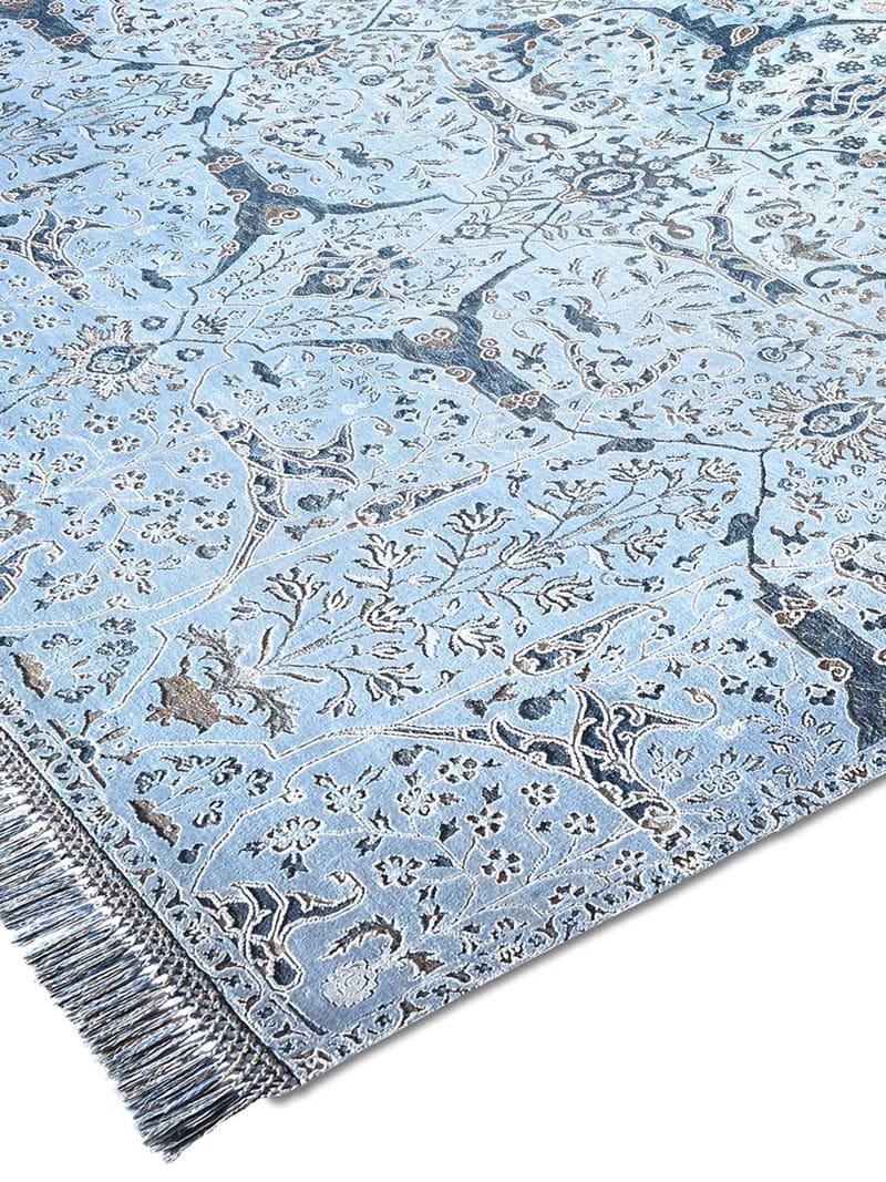 Dywan Teheran Reverse ToneToTone on LightBlue | Rozmiar: 122 x 183 cm