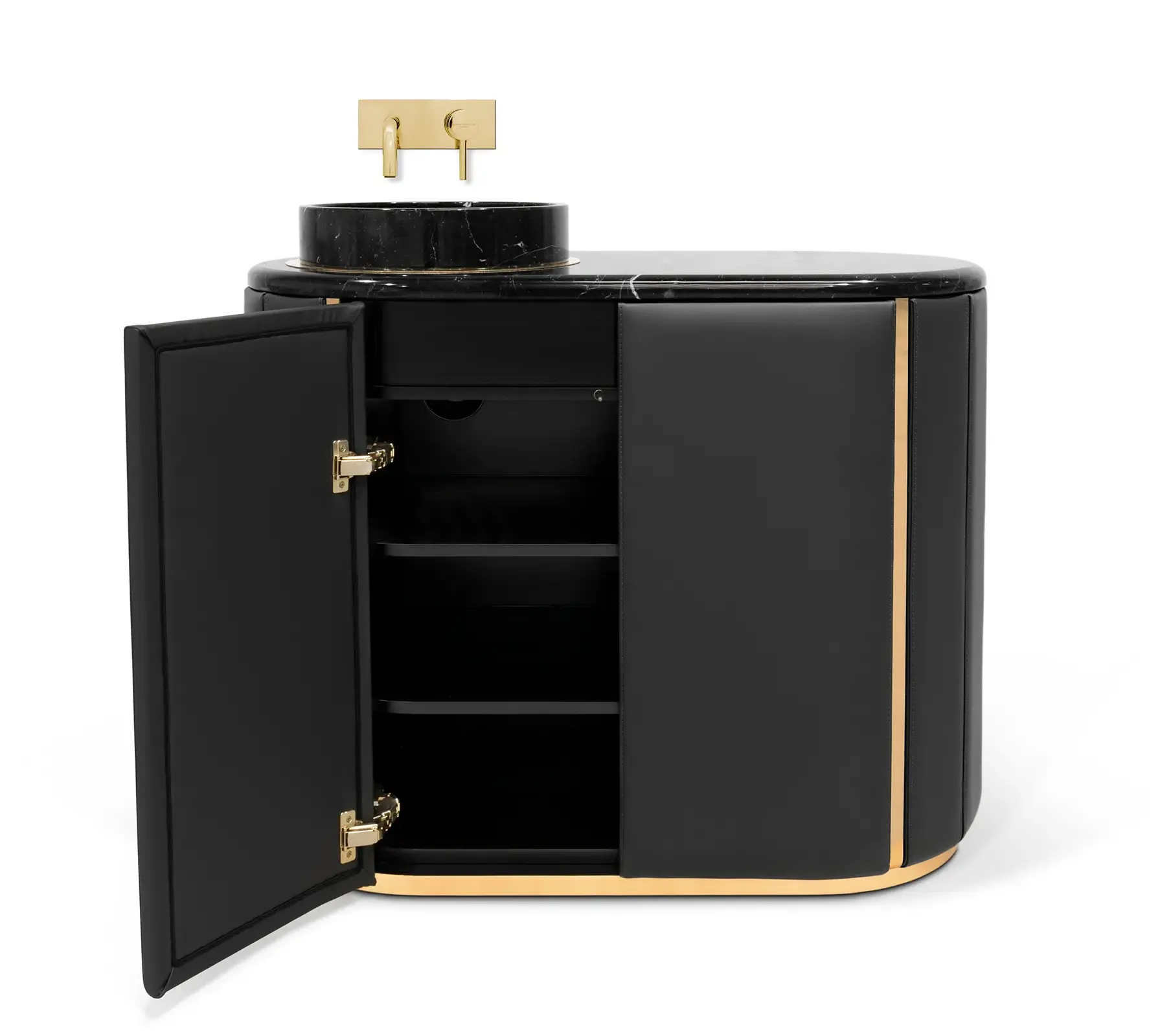 Szafka łazienkowa Majestic Black