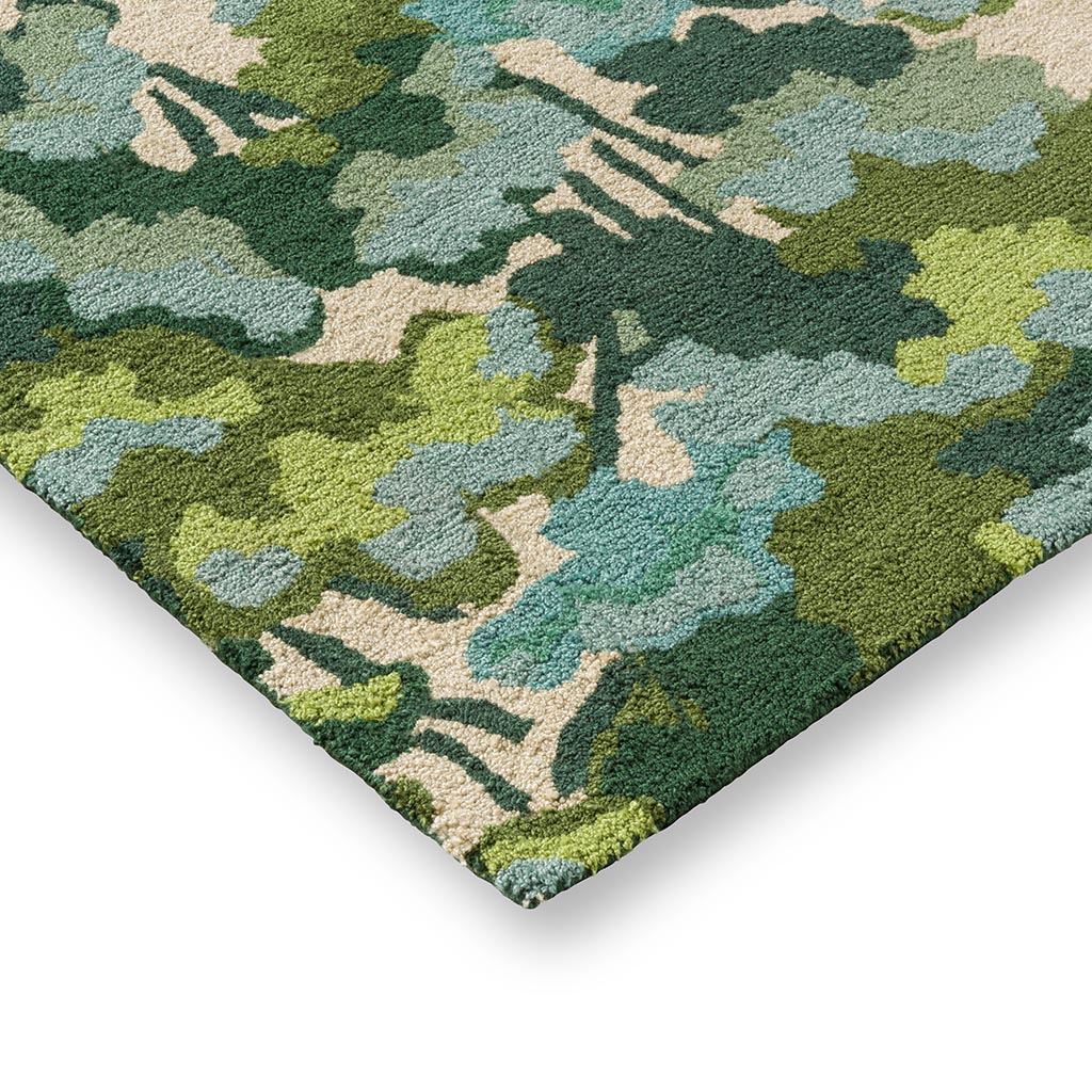 Dywan zewnętrzny Tree Tops Green | Rozmiar: 140 x 200 cm