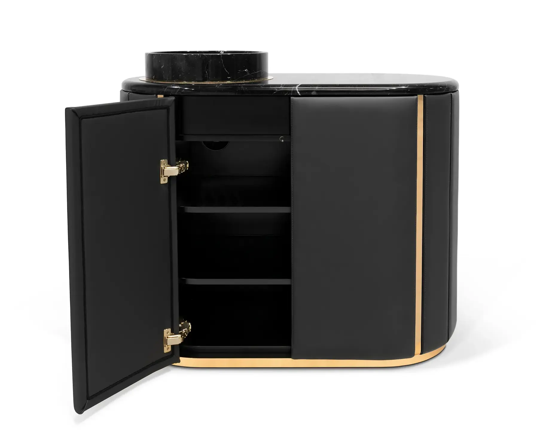 Szafka łazienkowa Majestic Black