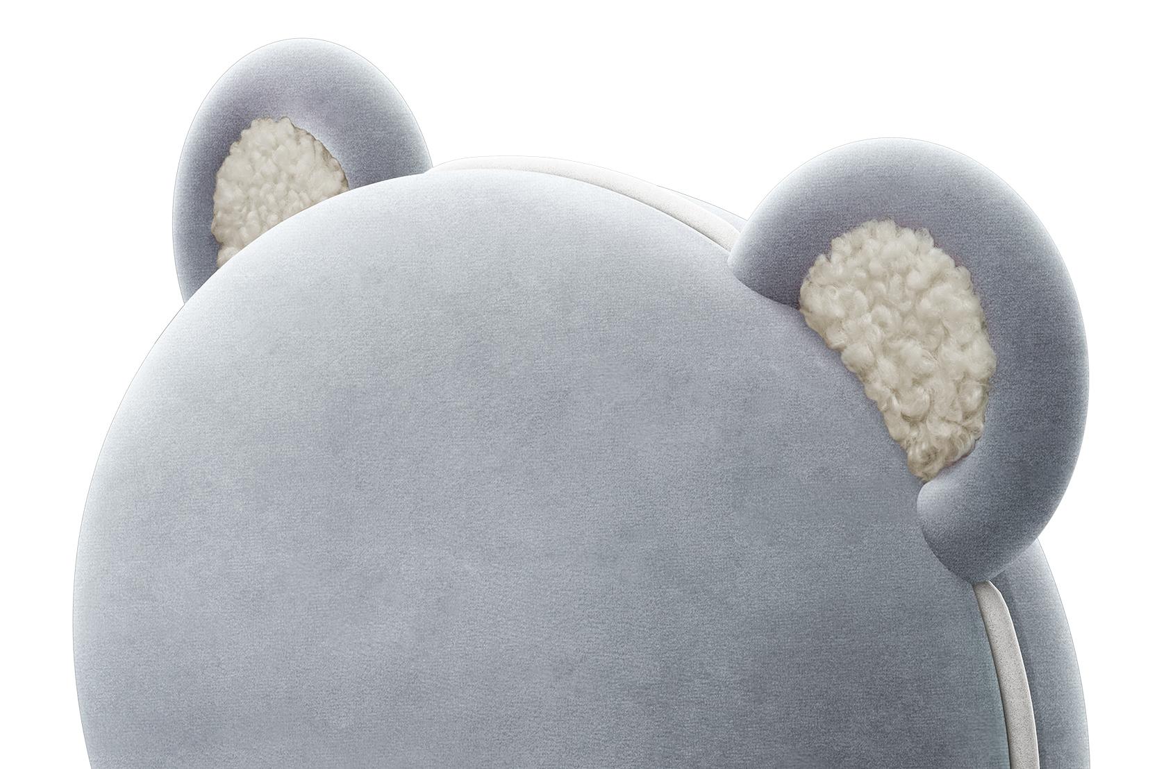 Błękitne krzesełko Fluffy Bear