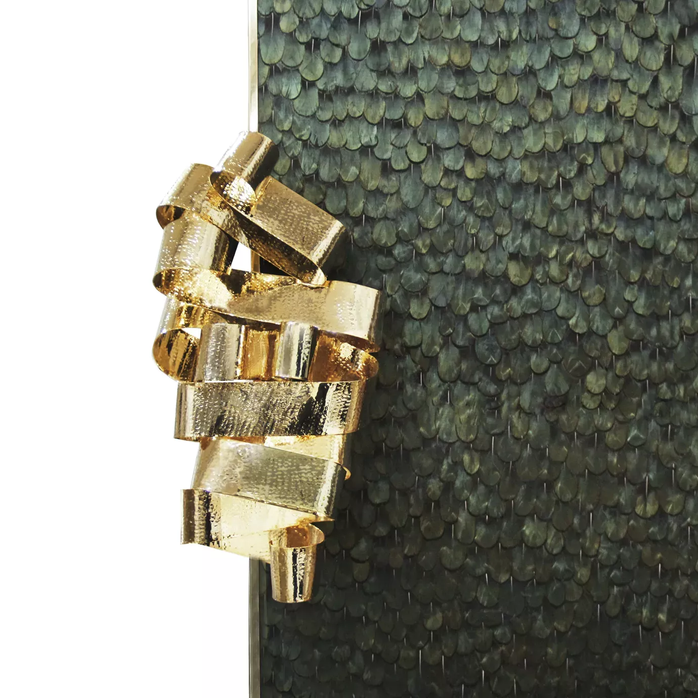 Szafka Mirage z piór pawia