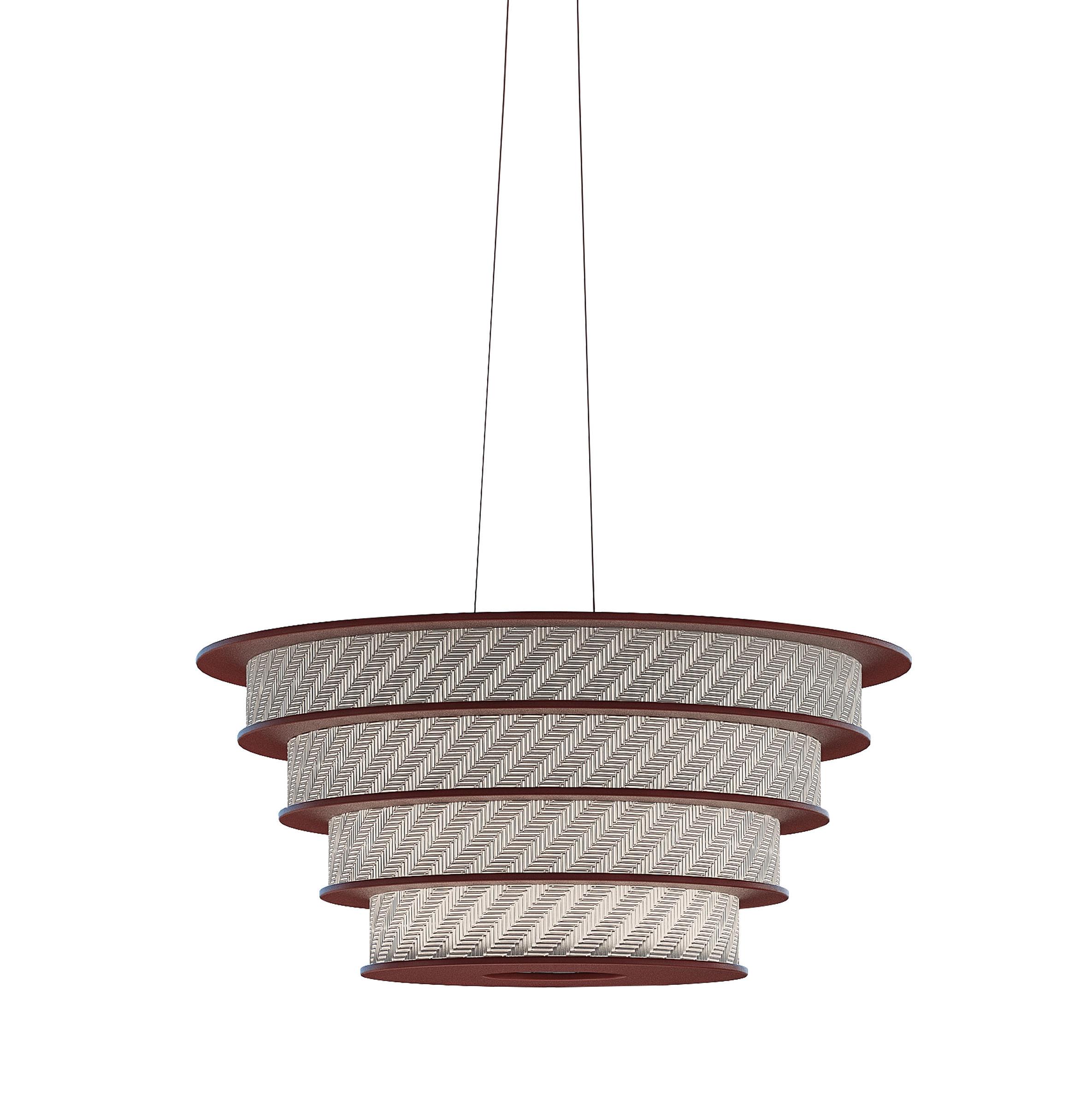 Średnia lampa wisząca zewnętrzna