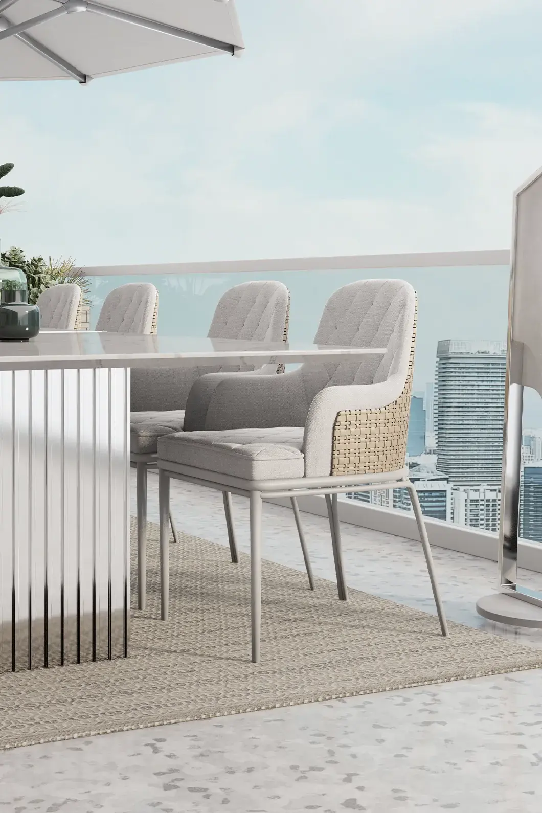 Drewniane krzesło jadalniane ogrodowe Regal - 2