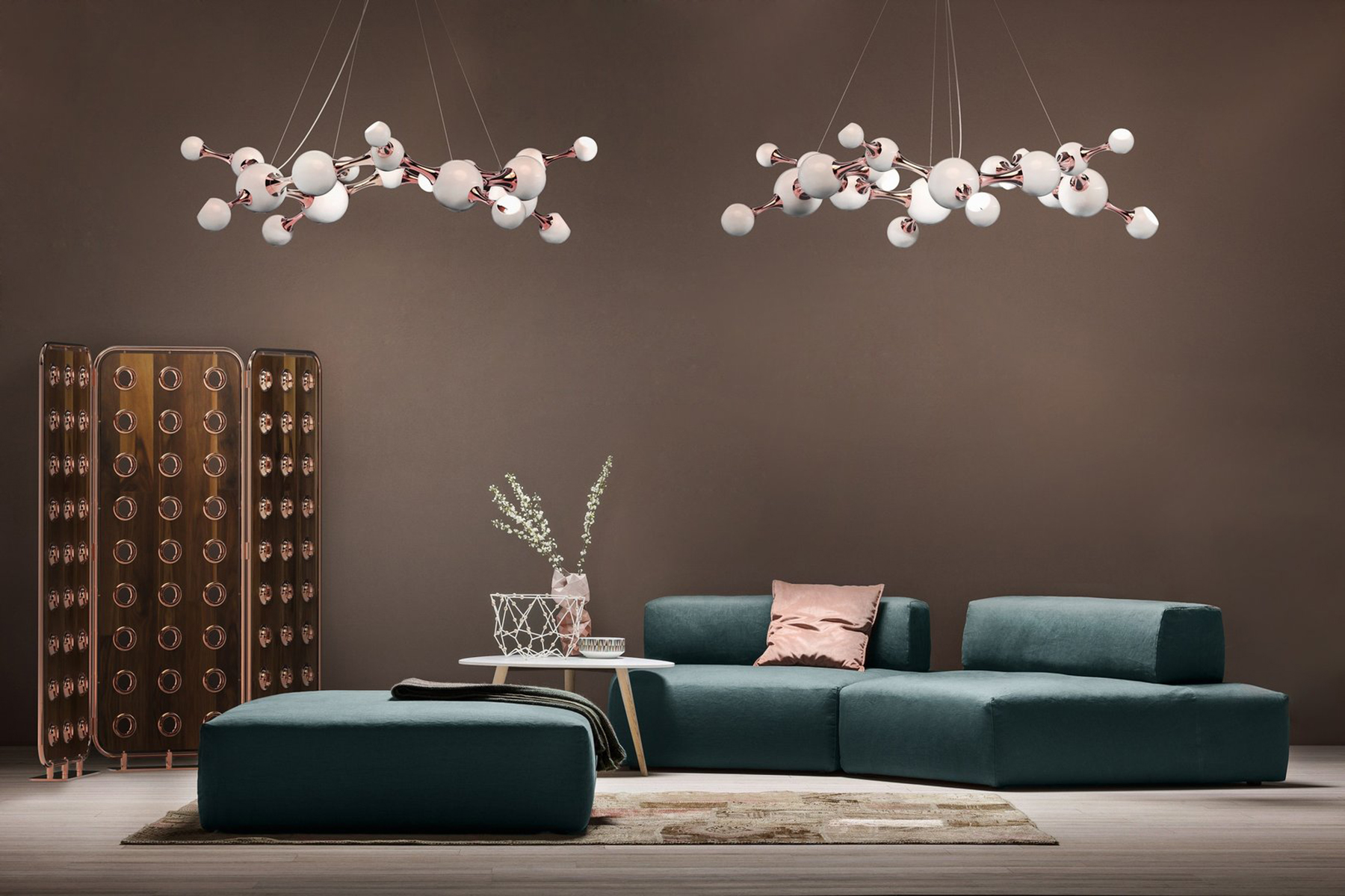 Lampa wisząca Molecular Round - 4