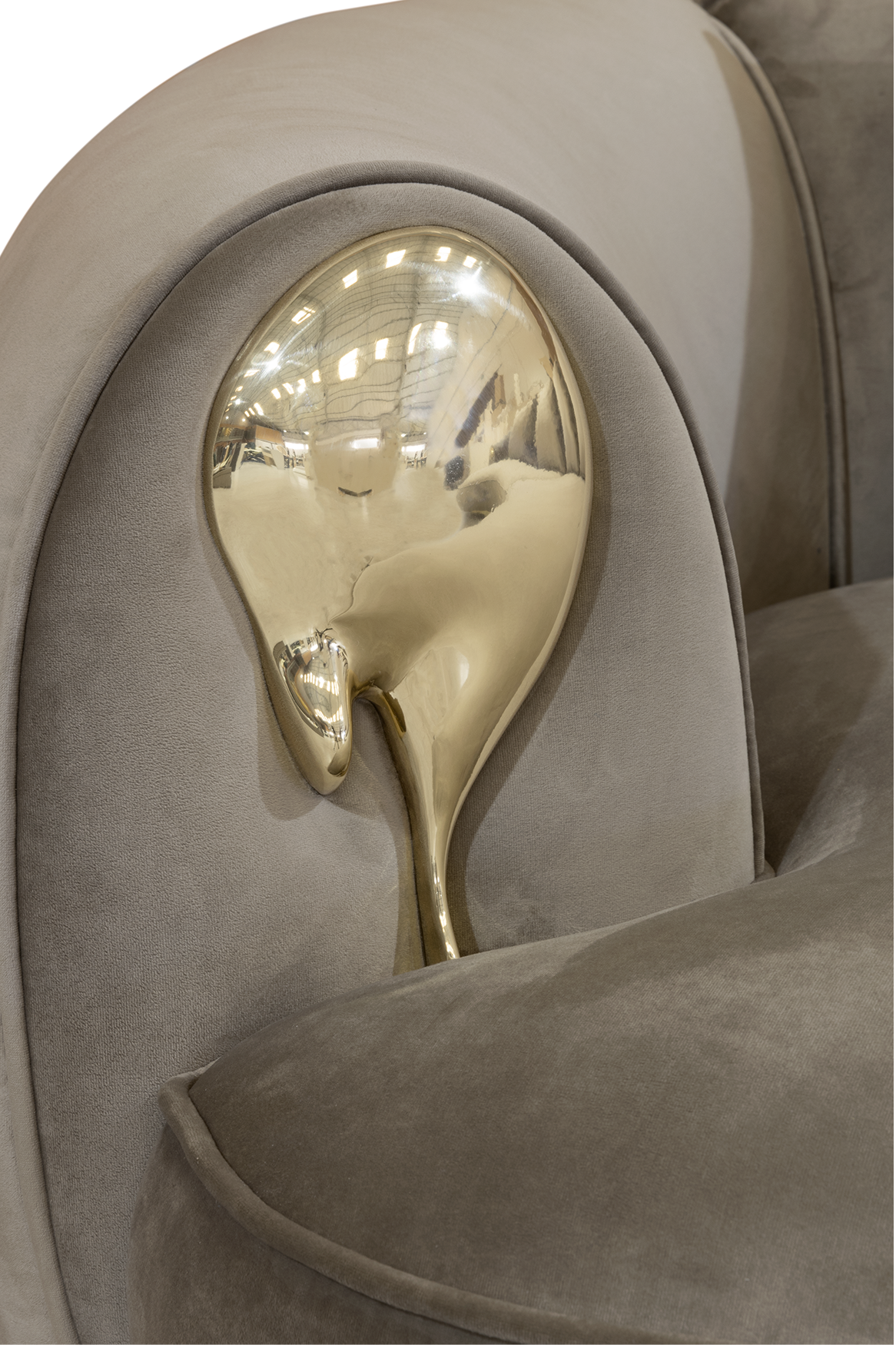 Zakrzywiona sofa Solara Luxe