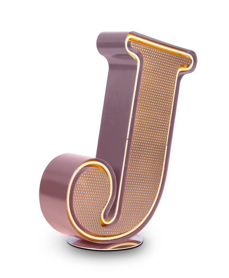 Oświetlenie literka J – Joyful