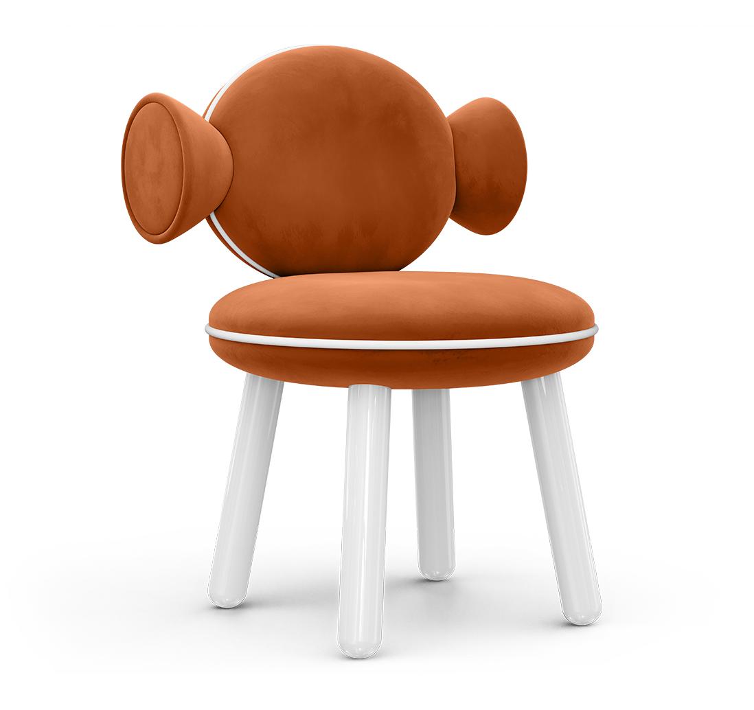 Czerwony puf Lollipop