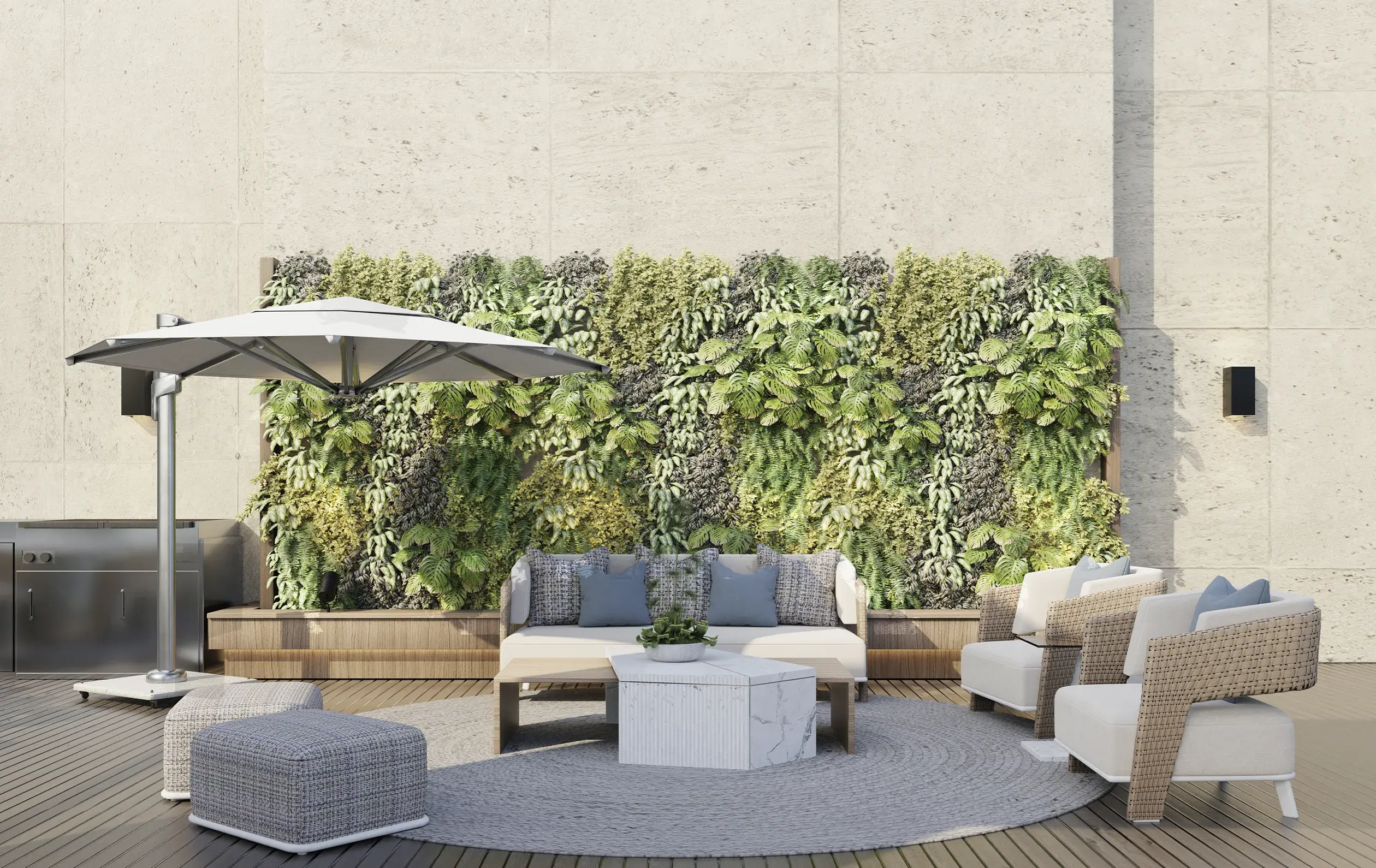 Stolik kawowy ogrodowy Monarch - 6