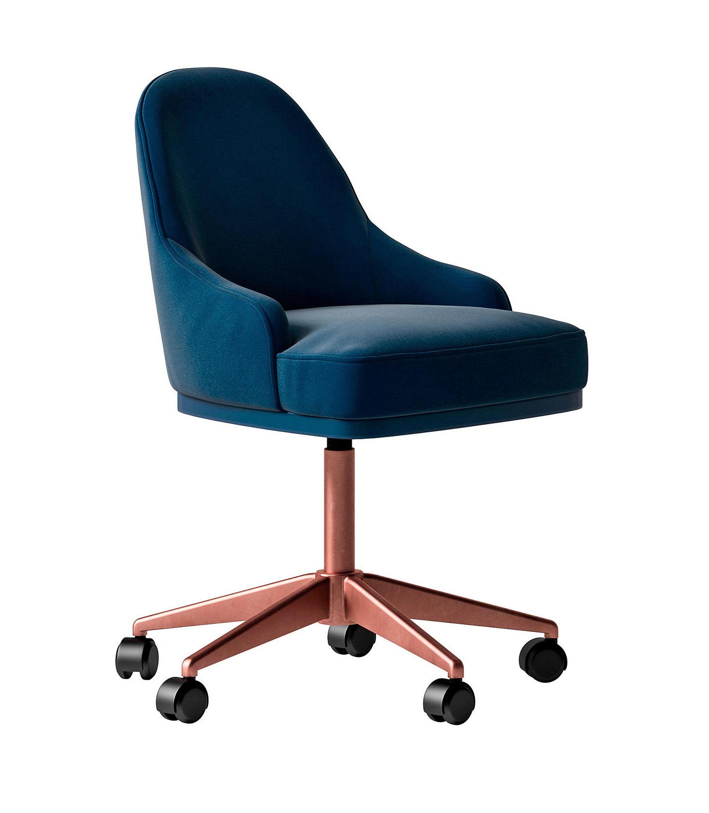 Obrotowy fotel biurowy