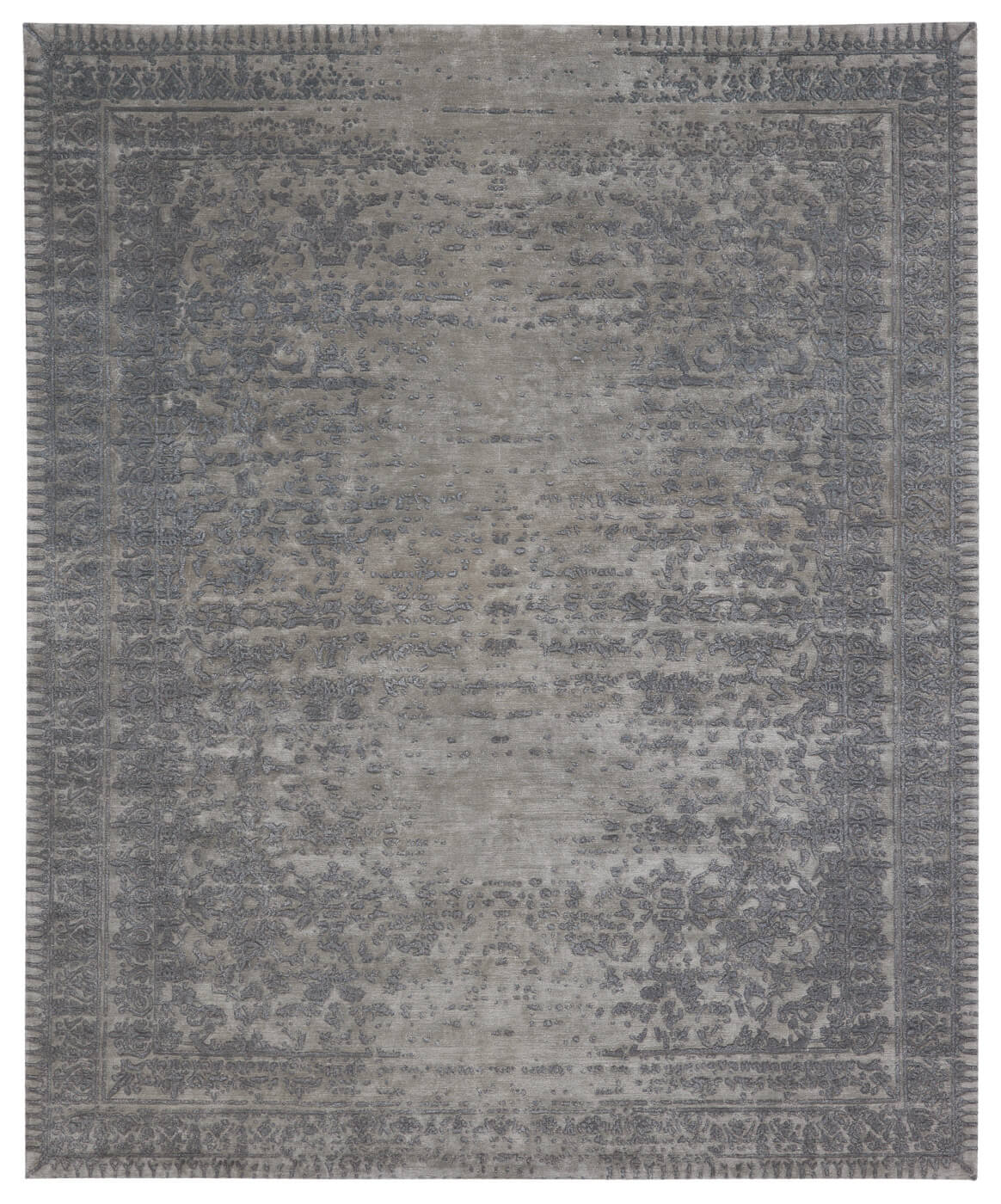 Dywan Ferrara Stomped Reverse Grey 2 | Rozmiar: 350 x 450 cm