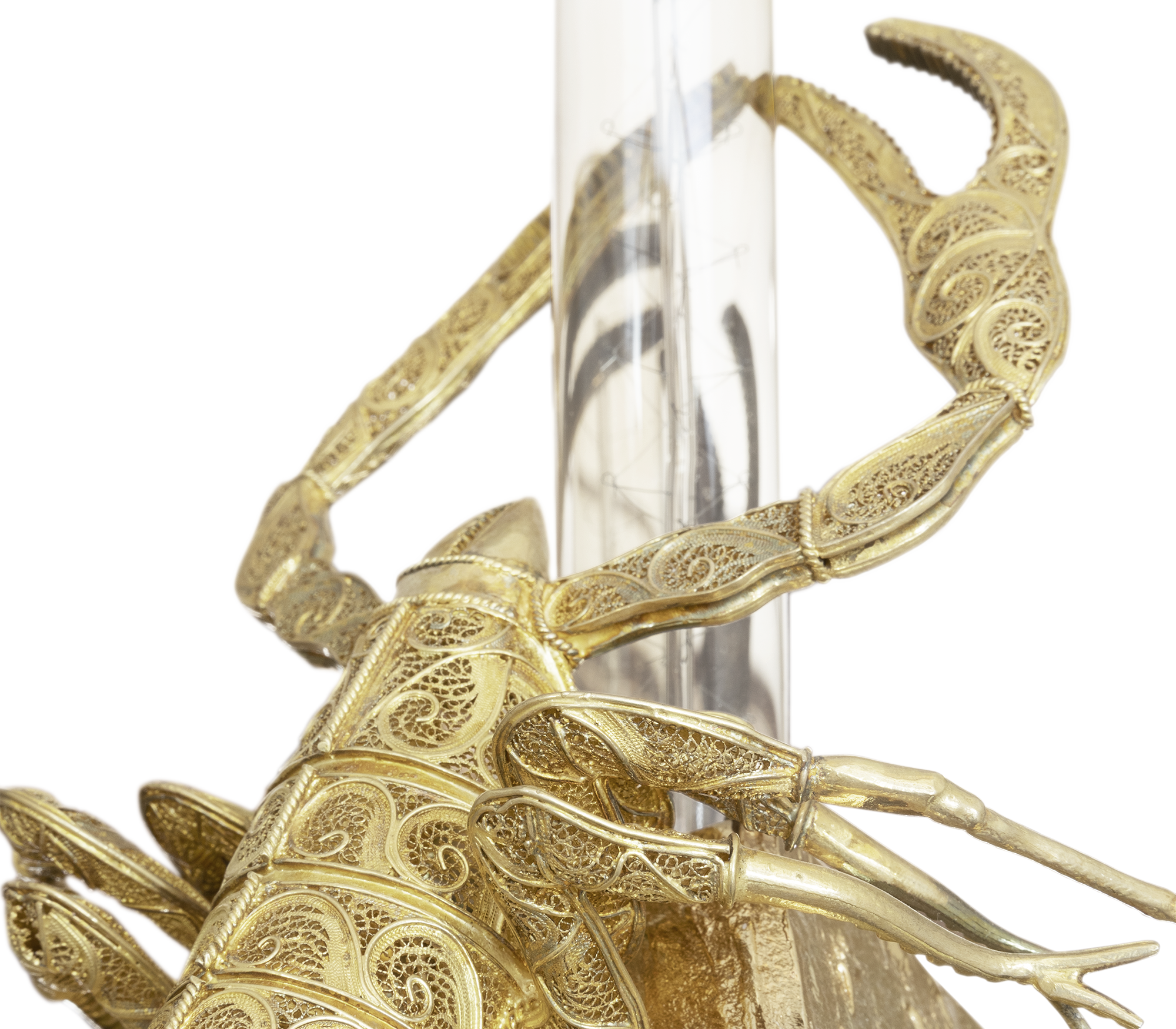 Mały kinkiet Geode Filigree Scorpion