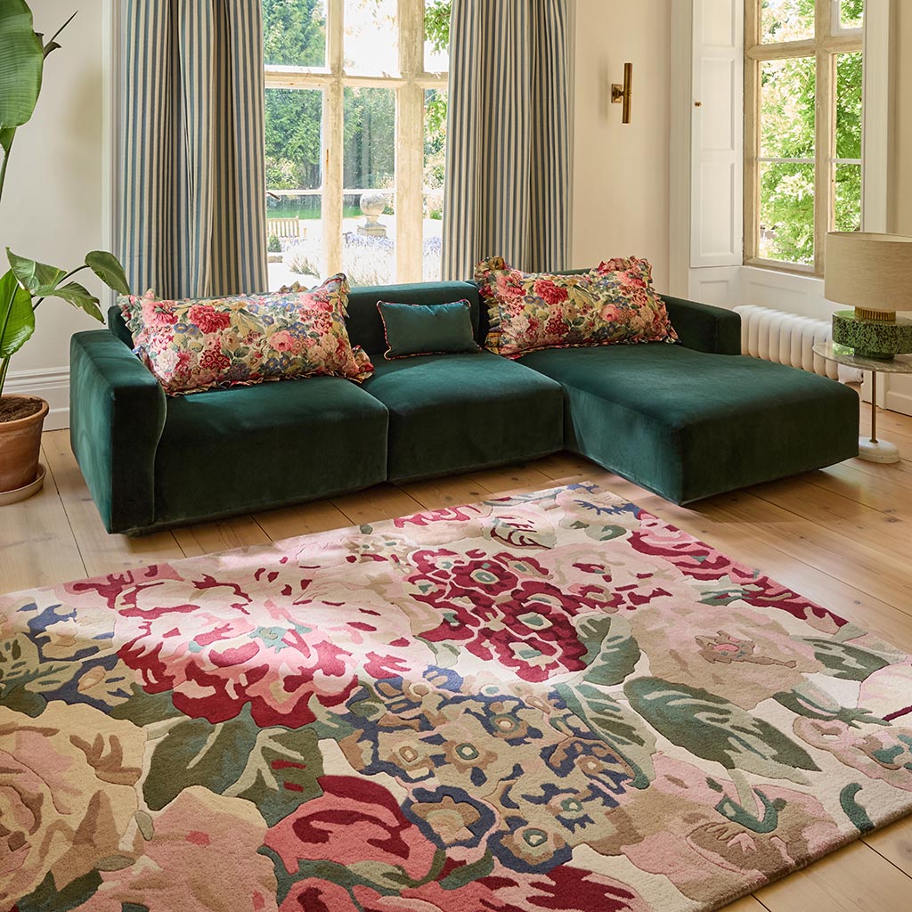 Dywan Rose & Peony Red | Rozmiar: 170 × 240 cm