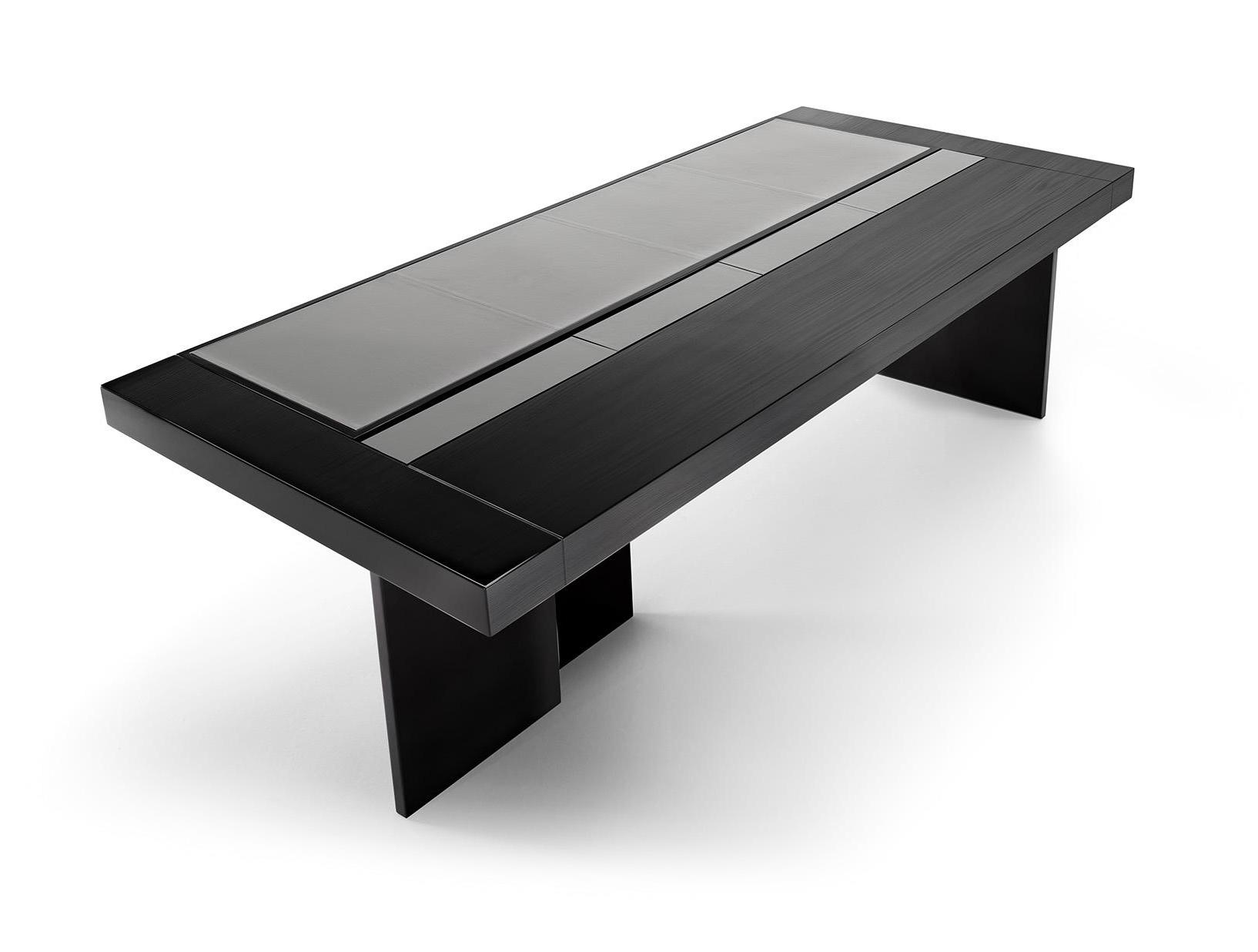 Biurko Black & More | Wymiary: Width 200 cm