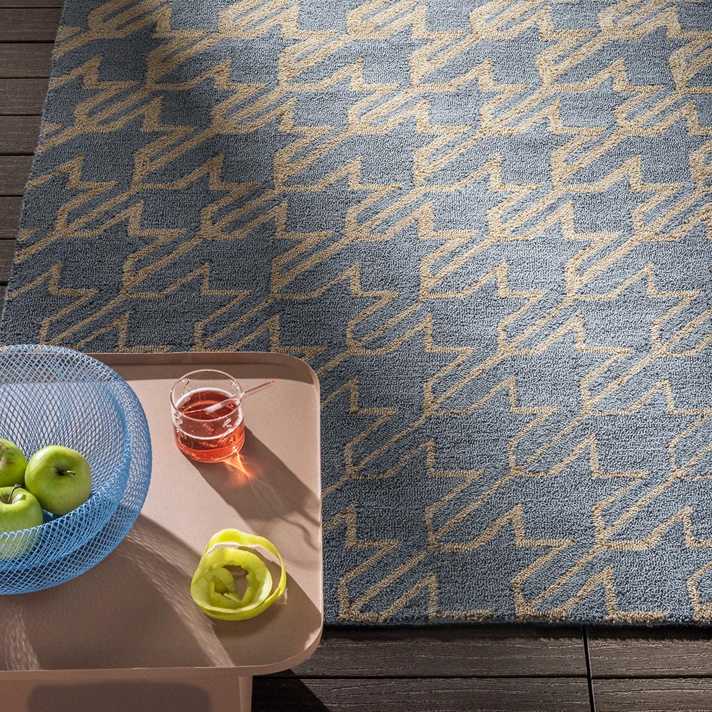 Dywan Uliczny TB Houndstooth Wa Bl 455708 | Rozmiar: 250 x 350 cm
