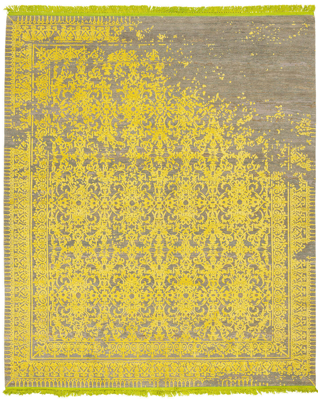 Dywan Ferrara Radi Rocked Yellow | Rozmiar: 300 x 400 cm