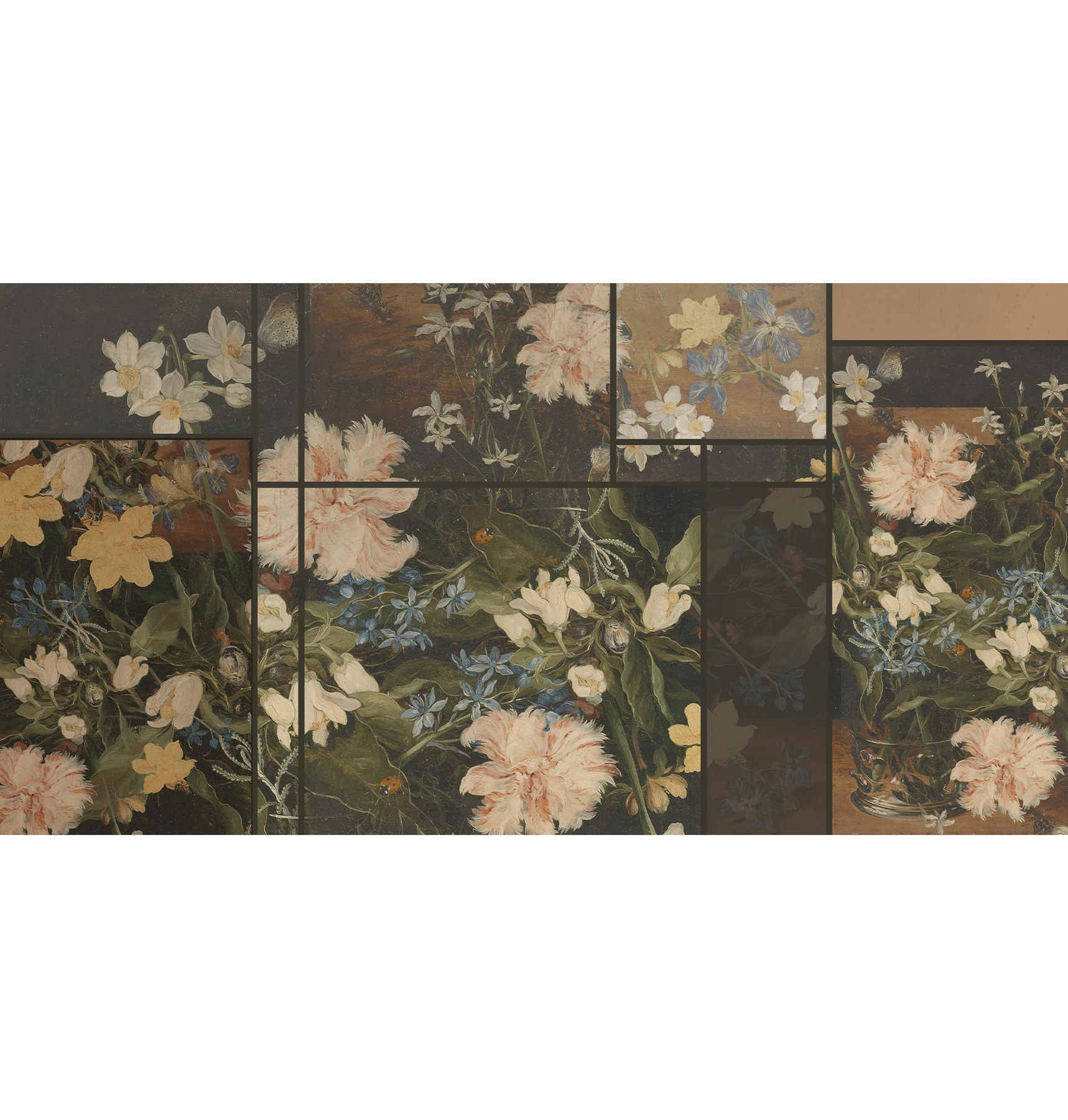 Tapeta Vintage Flowers