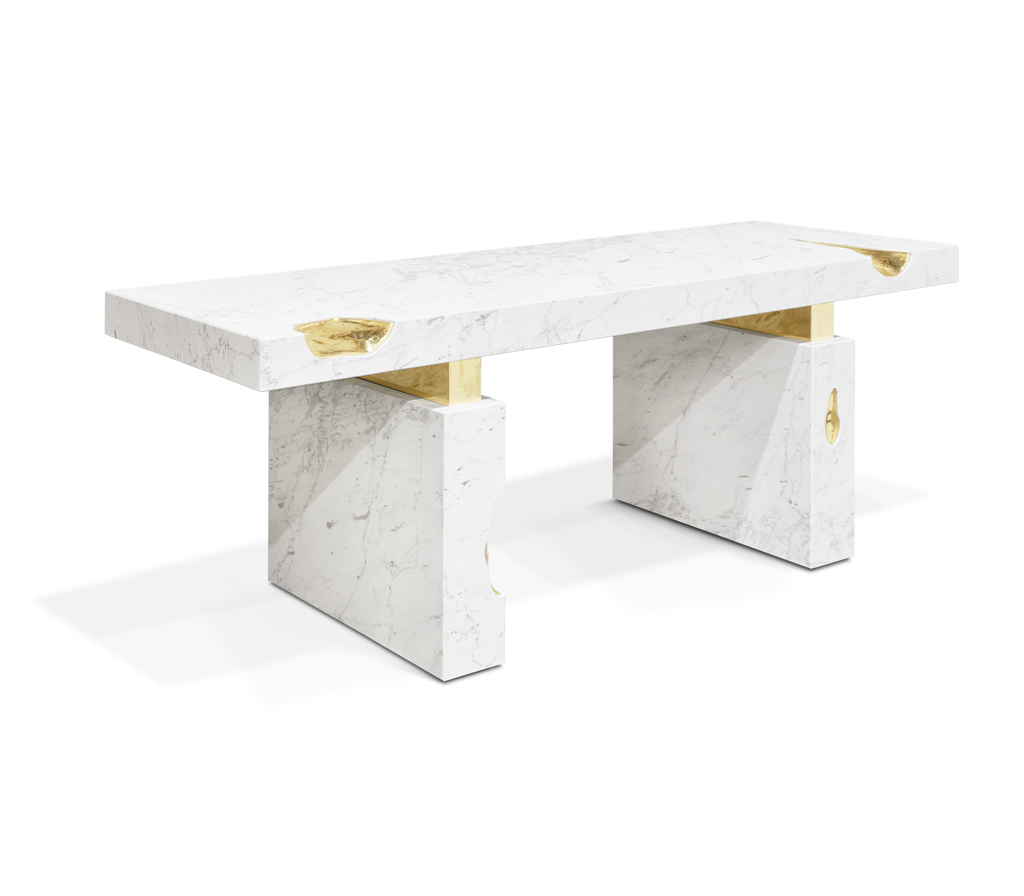 Biurko Dominion z marmuru Estremoz